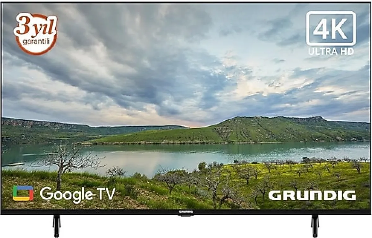 Grundig 75 GJU 7505 B 4K Ultra HD 75" 190 Ekran Uydu Alıcılı Google Smart LED TV