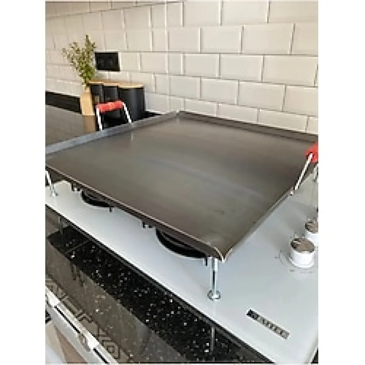 Gurkan Ocak Üstü Kare Saç Gözleme Yufka Ekmek Bazlama Sacı Mangal Köfte Saç Kavurma Izgara Bombeli Saç Tava