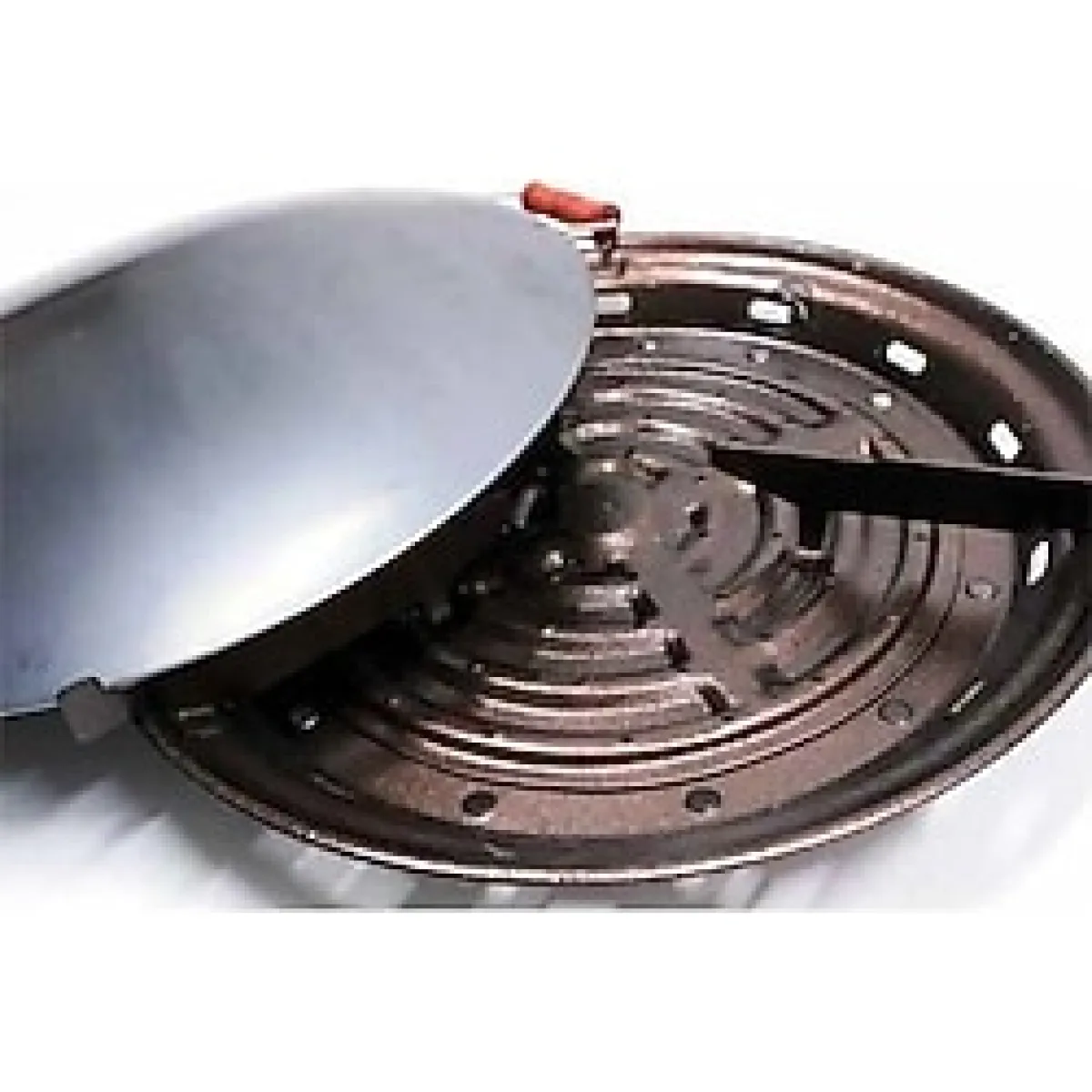 Güryan Tüplü Katmer Saç Kavurma Ocağı 45 cm - Siyah