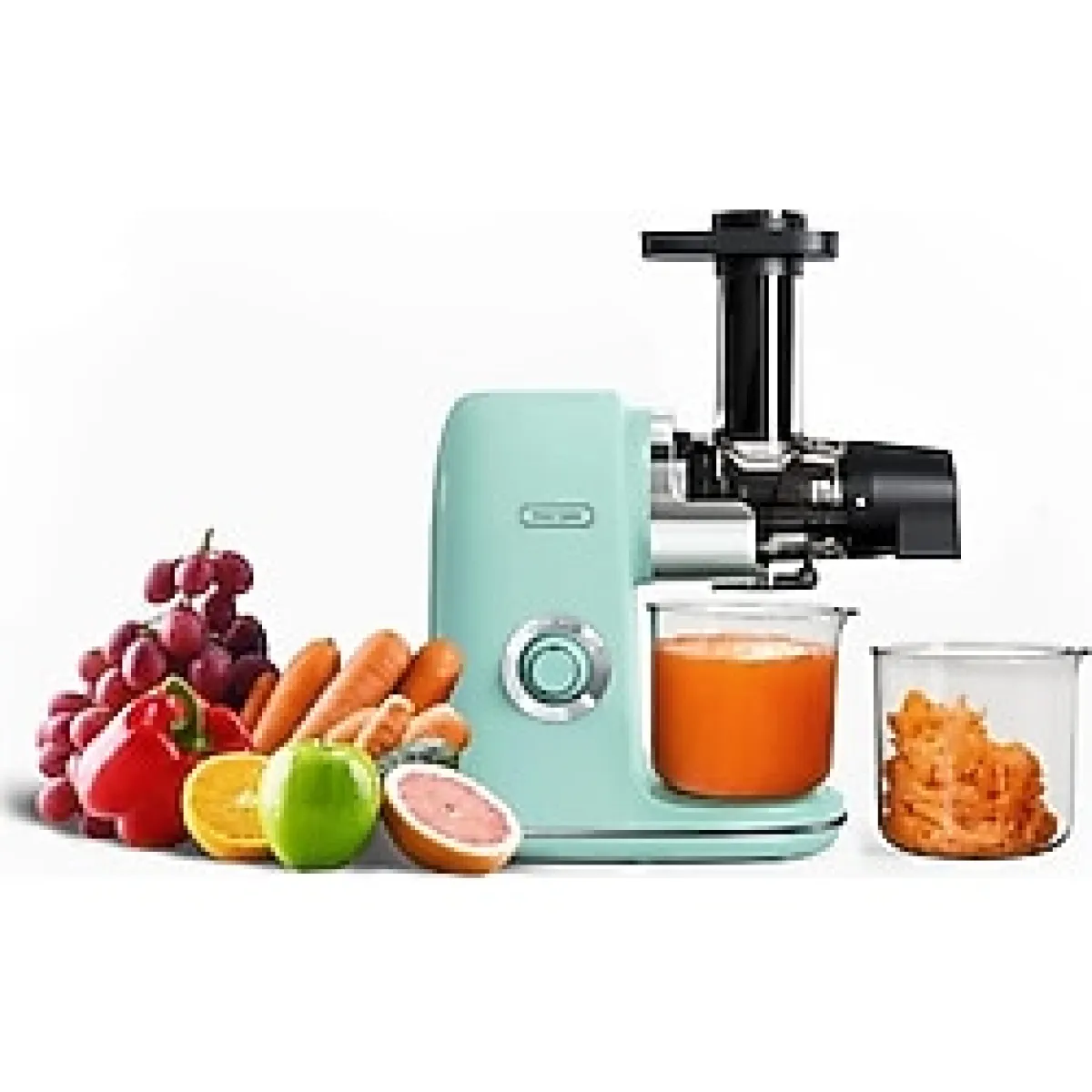 Hazel Quinn Sebze ve Meyve Sıkacağı, 2 Hız Kademesi, Sessiz Motor, Damlama Önleyici Başlık