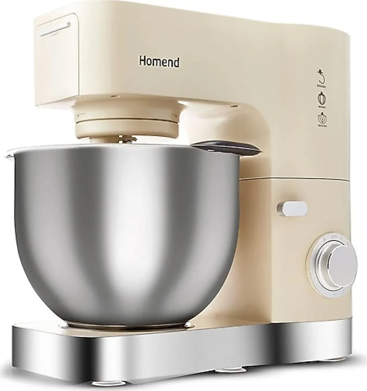 Homend Artfood 3025H Krem 1200 W 5.5 lt Stand Mikser