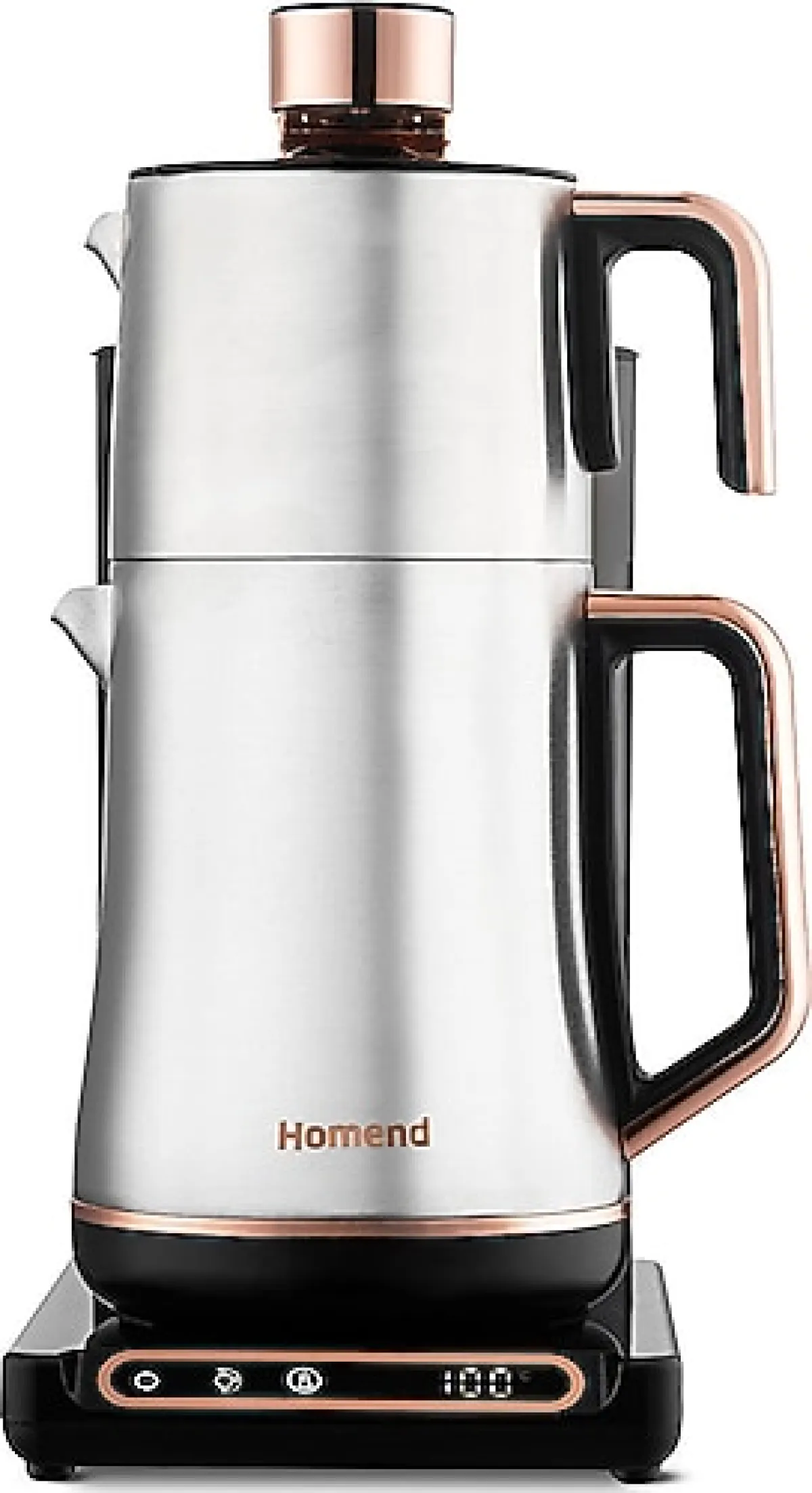 Homend Teabot 1785H Bakır 2700 W Çelik Çay Makinesi