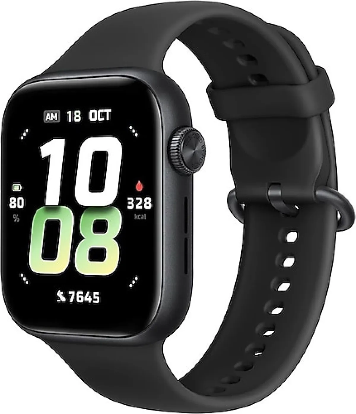 Honor Watch 5 Siyah Silikon Kordon Akıllı Saat