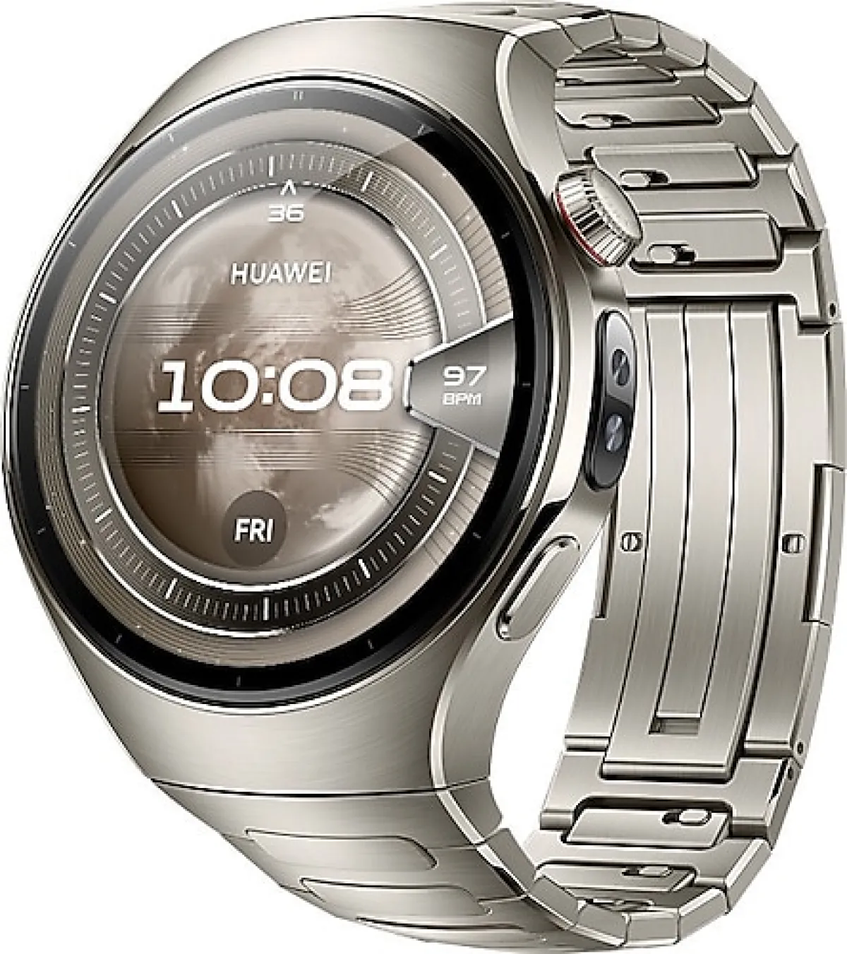 Huawei Watch 5 46mm Titanyum Kasa Titanyum Akıllı Saat