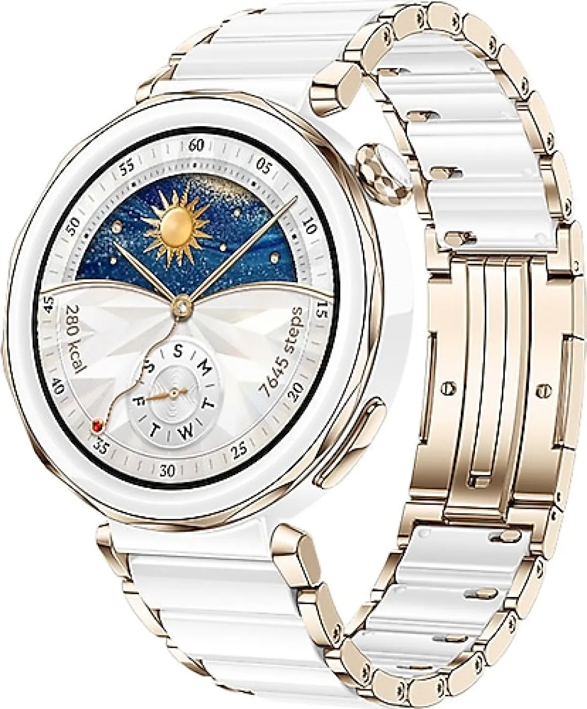 Huawei Watch GT 5 Pro 42mm Seramik Beyaz Akıllı Saat