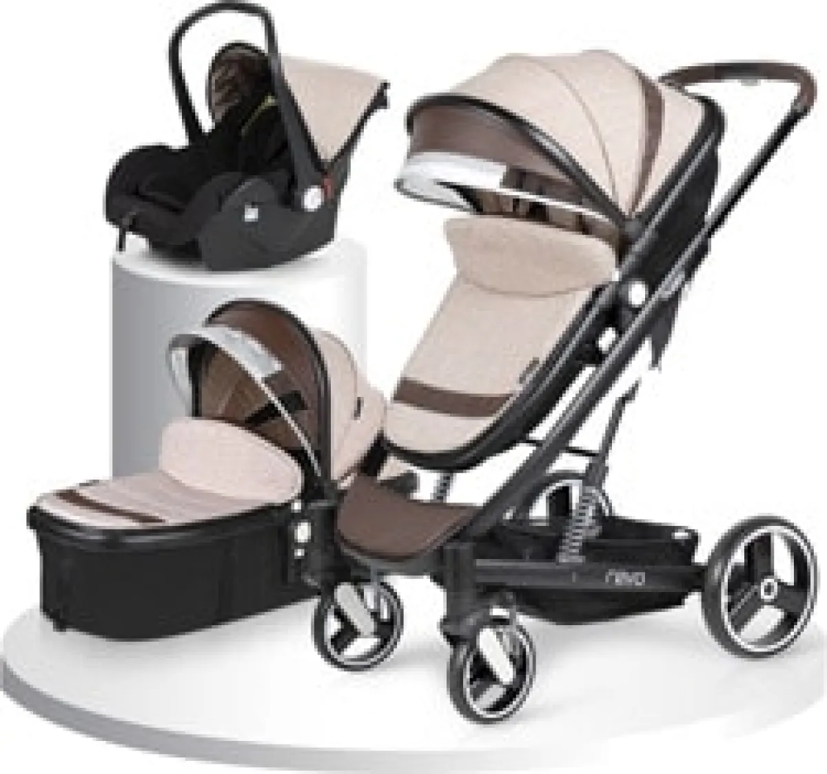 Huggy Revo 5 in 1 Travel Sistem Bebek Arabası