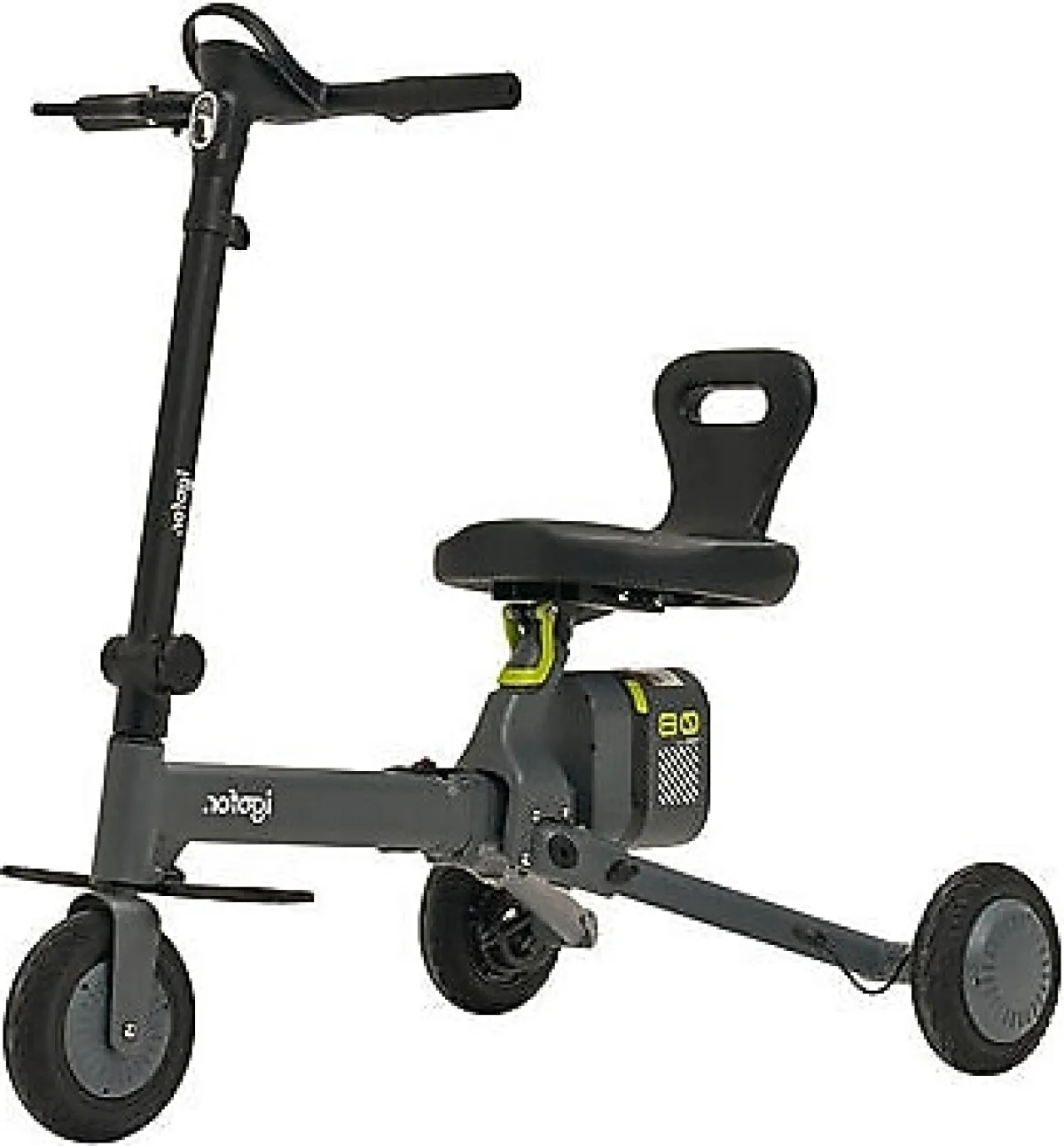 Igofor Koltuklu 350 W Gri 3 Tekerlekli Elektrikli Scooter