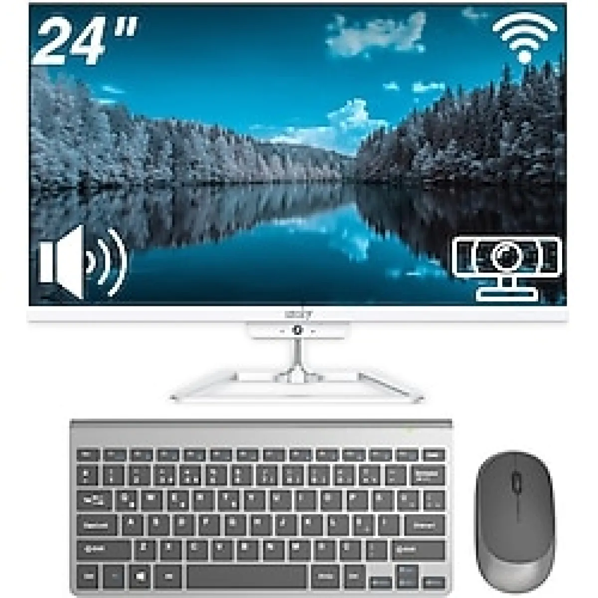 IZOLY A7015 i7 2600 16GB 256B M.2 SSD 24" FHD Wifi 6 / BT All In One Bilgisayar