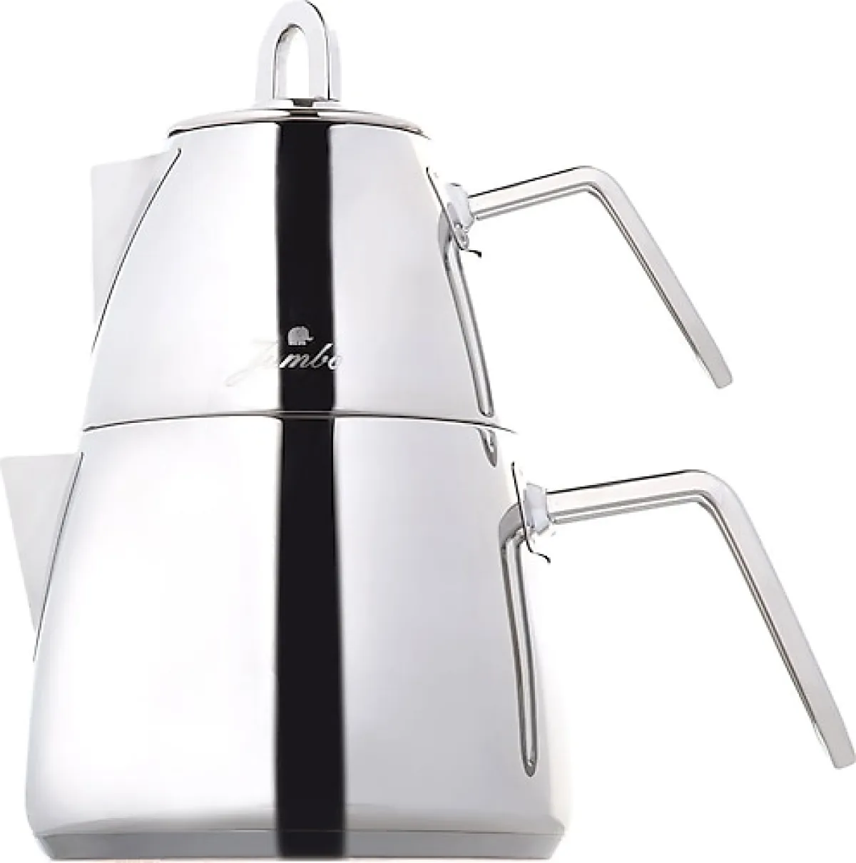 Jumbo Teos Metal Saplı Çaydanlık