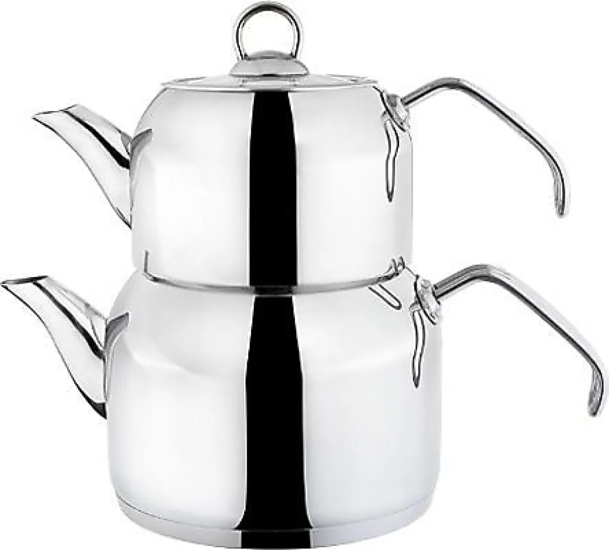 Kahramanlar Delux Çelik Saplı Orta Boy Çaydanlık