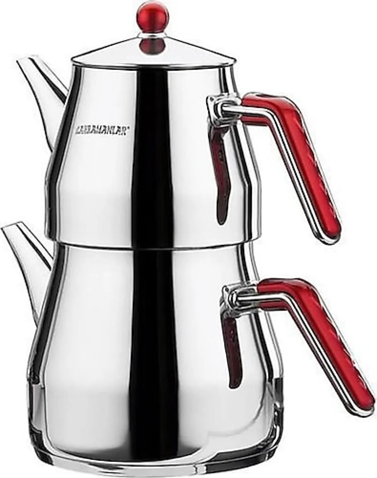 Kahramanlar Prizma Orta Boy Çelik Çaydanlık