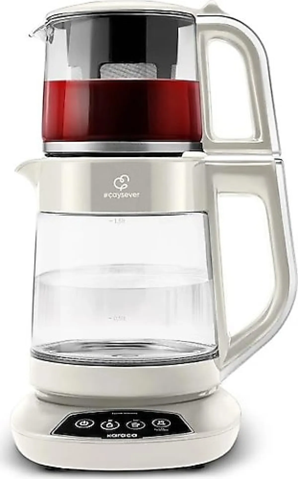 Karaca Çaysever 3in1 Starlight Konuşan Cam Çay Makinesi