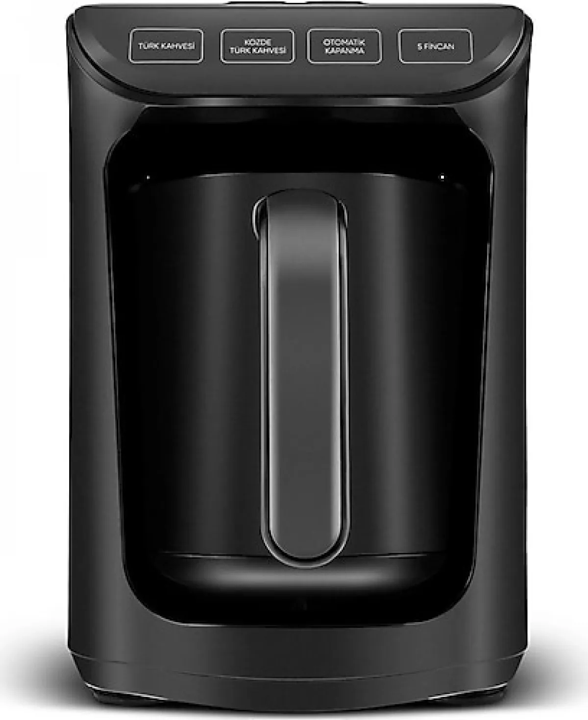 Karaca Hatır Köz Shiny Black Wave Türk Kahve Makinesi