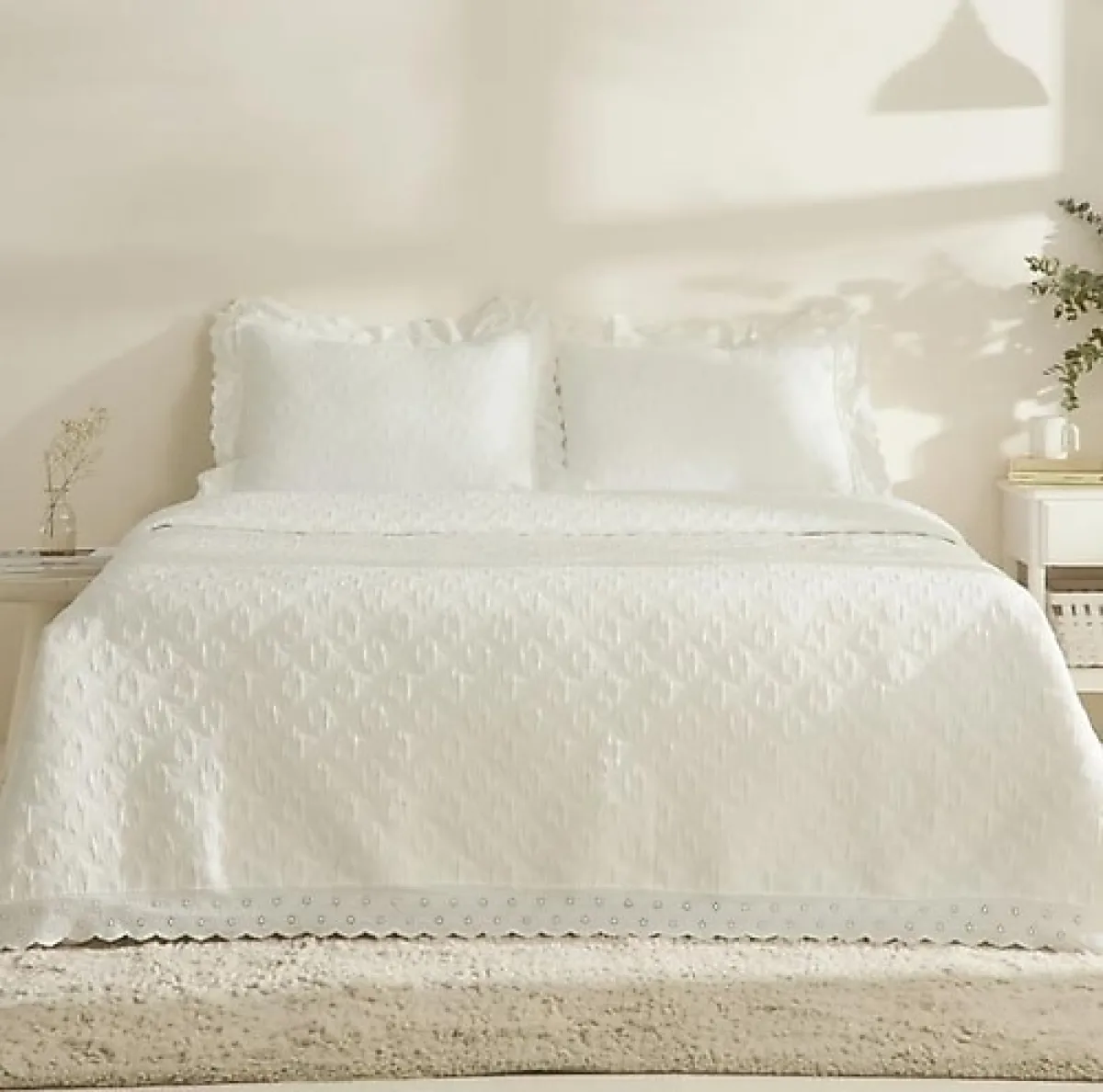 Karaca Home Arya Çift Kişilik Yatak Örtüsü Seti