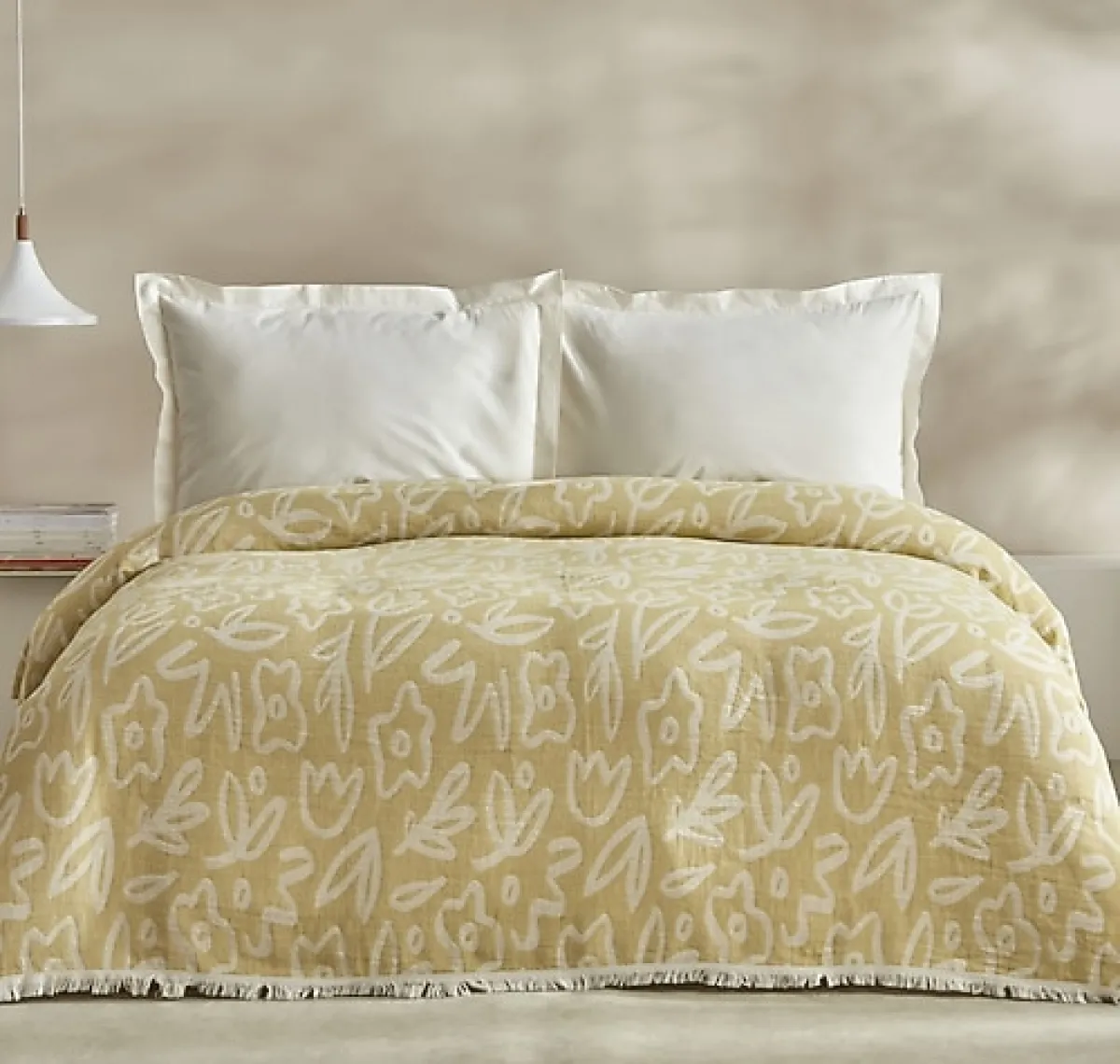 Karaca Home Bouquet Müslin Çift Kişilik Pike