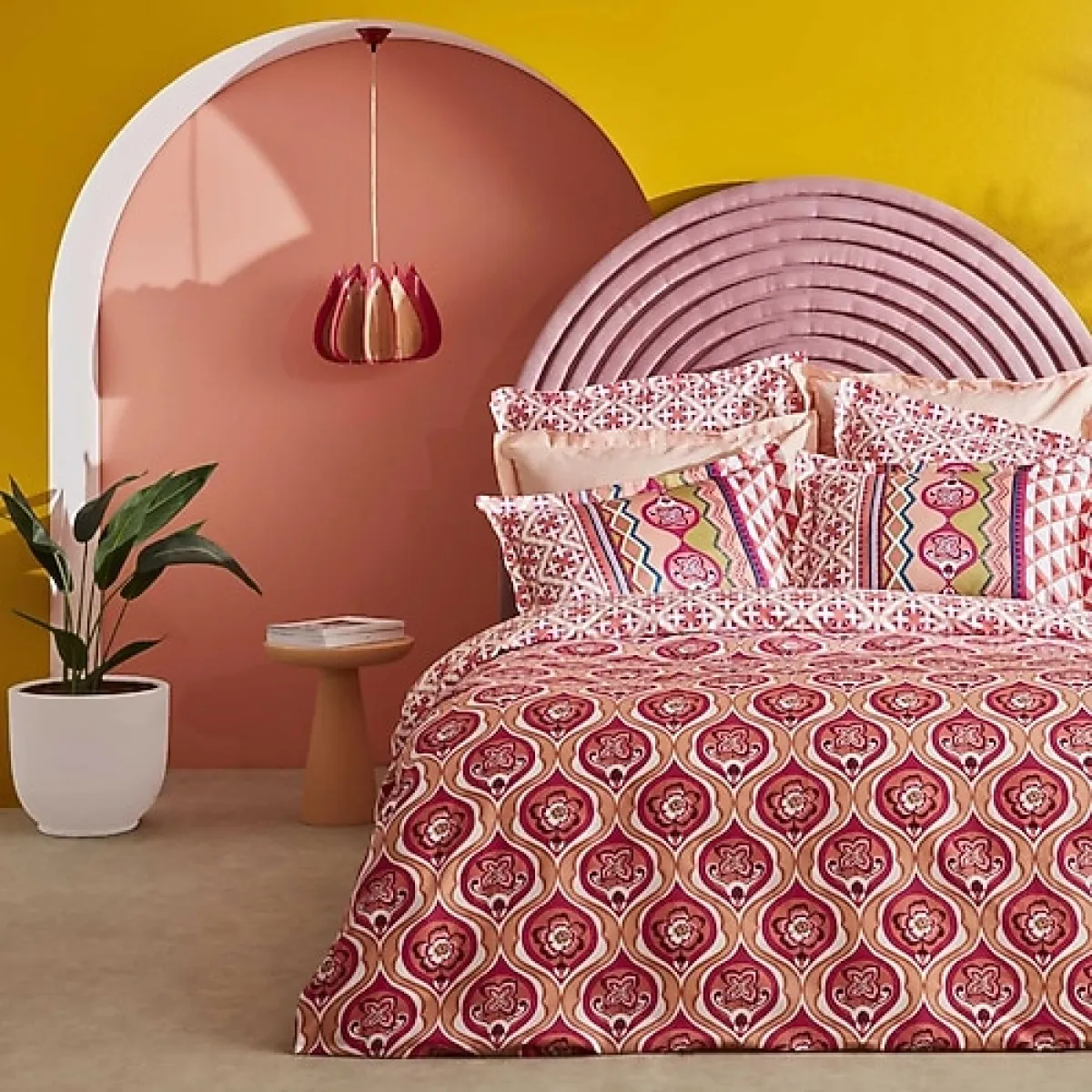 Karaca Home Cordelia Saten Çift Kişilik Nevresim Takımı