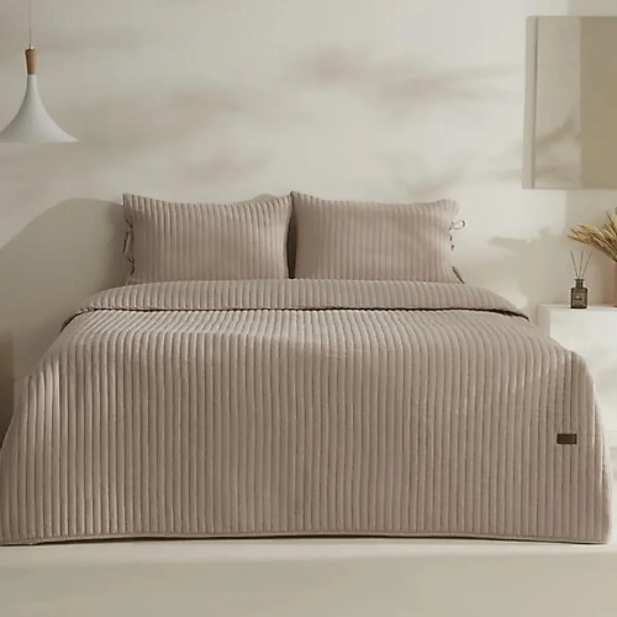 Karaca Home Elie Çift Kişilik Yatak Örtüsü Takımı