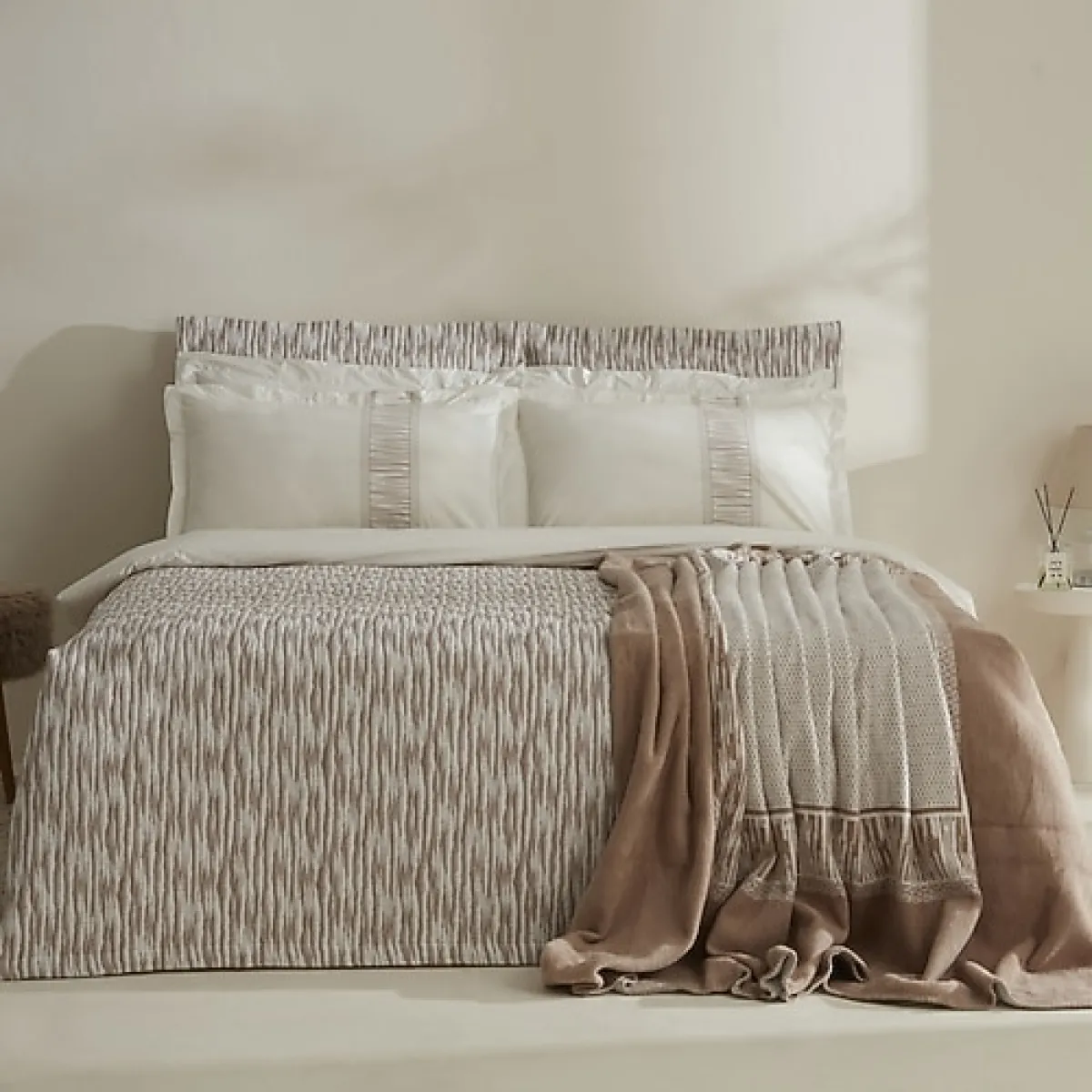 Karaca Home Eternal Kahve Çift Kişilik Winter Set