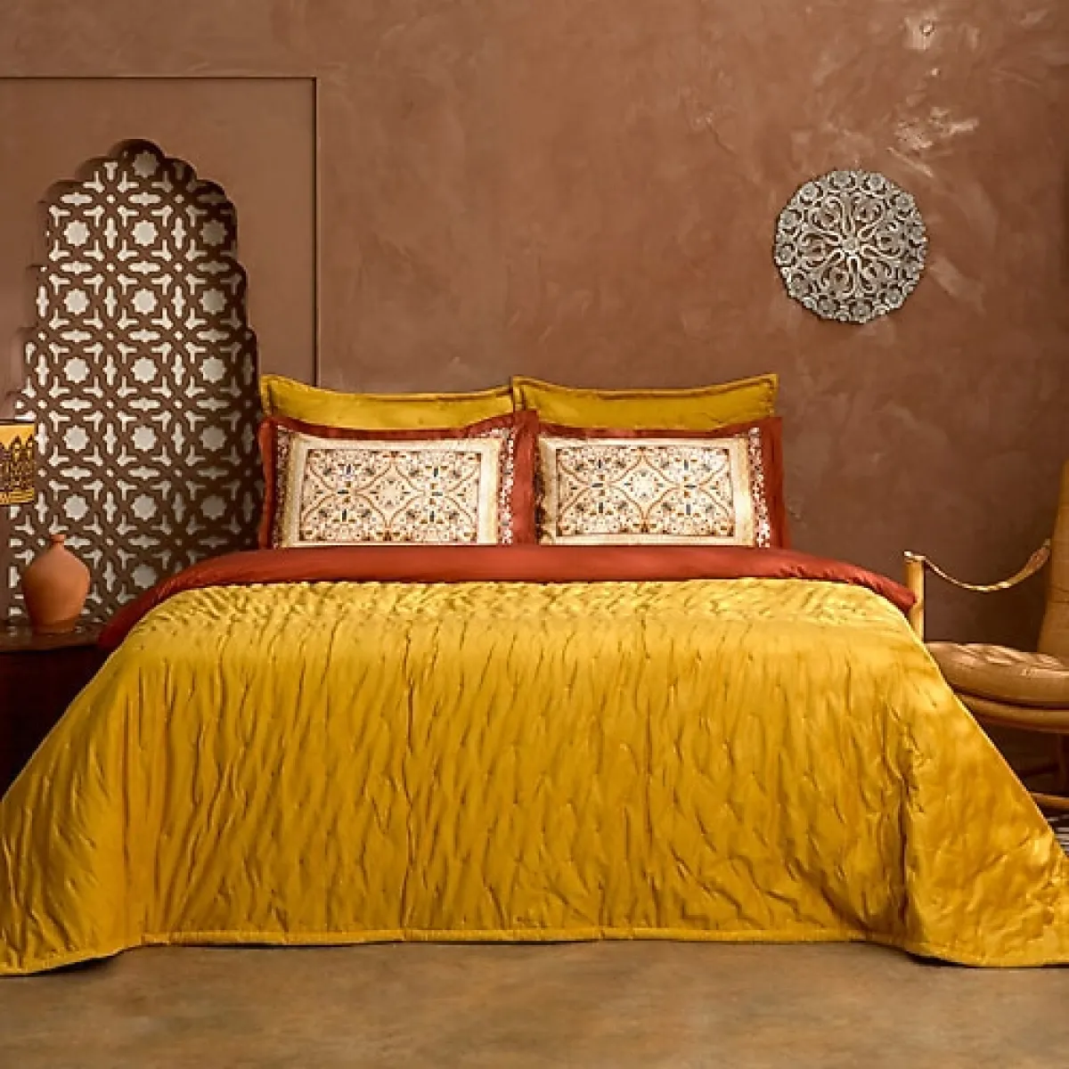 Karaca Home Olvera Baskılı Çift Kişilik Düet Set