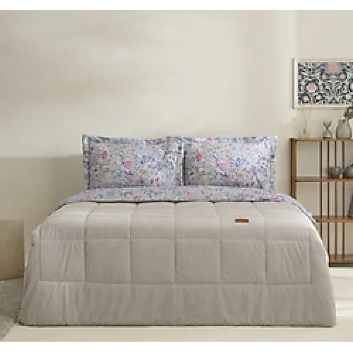 Karaca Home Ortiz Çift Kişilik Comfort/Uyku Seti Gri