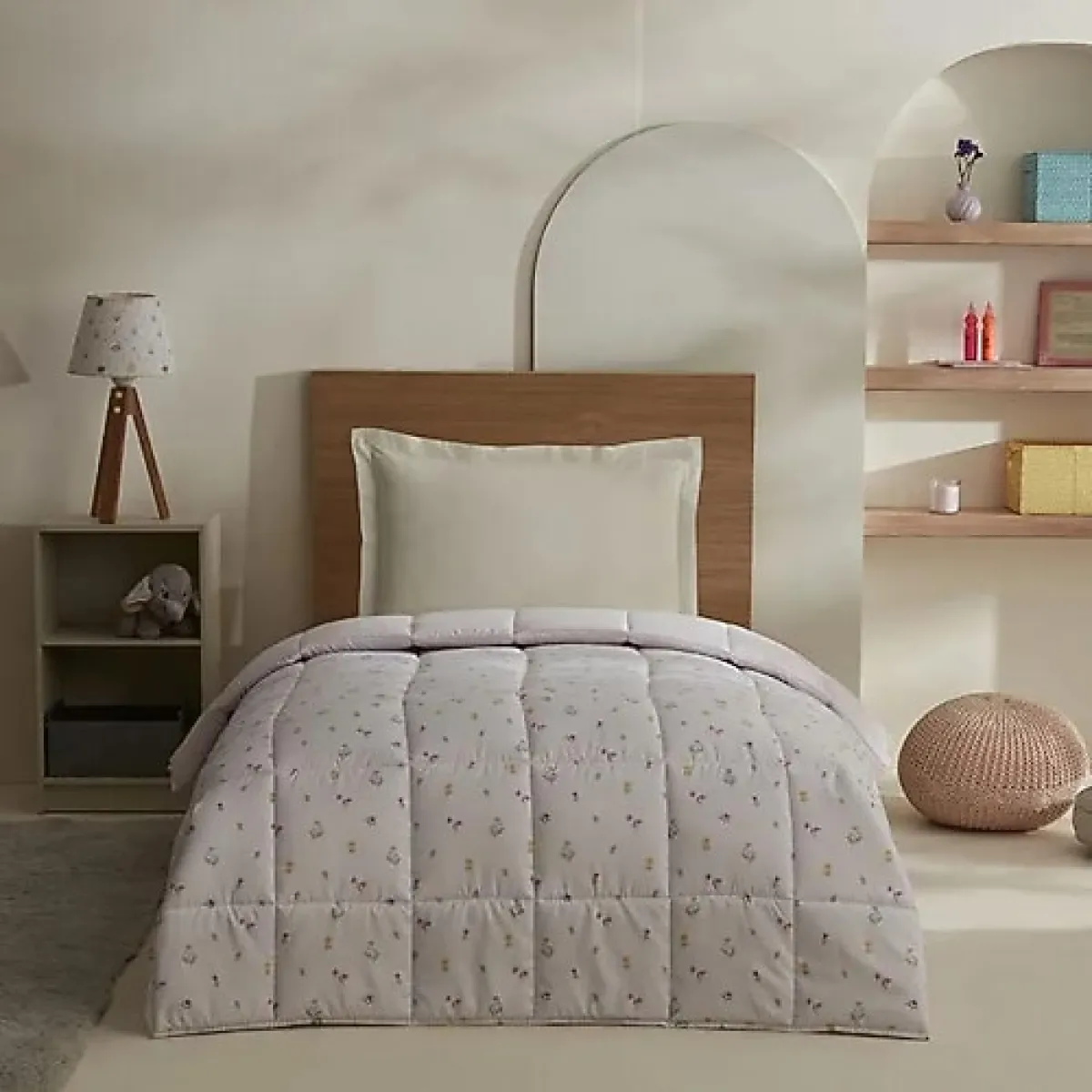 Karaca Home Young Flowery 160x220 cm Tek Kişilik Yorgan