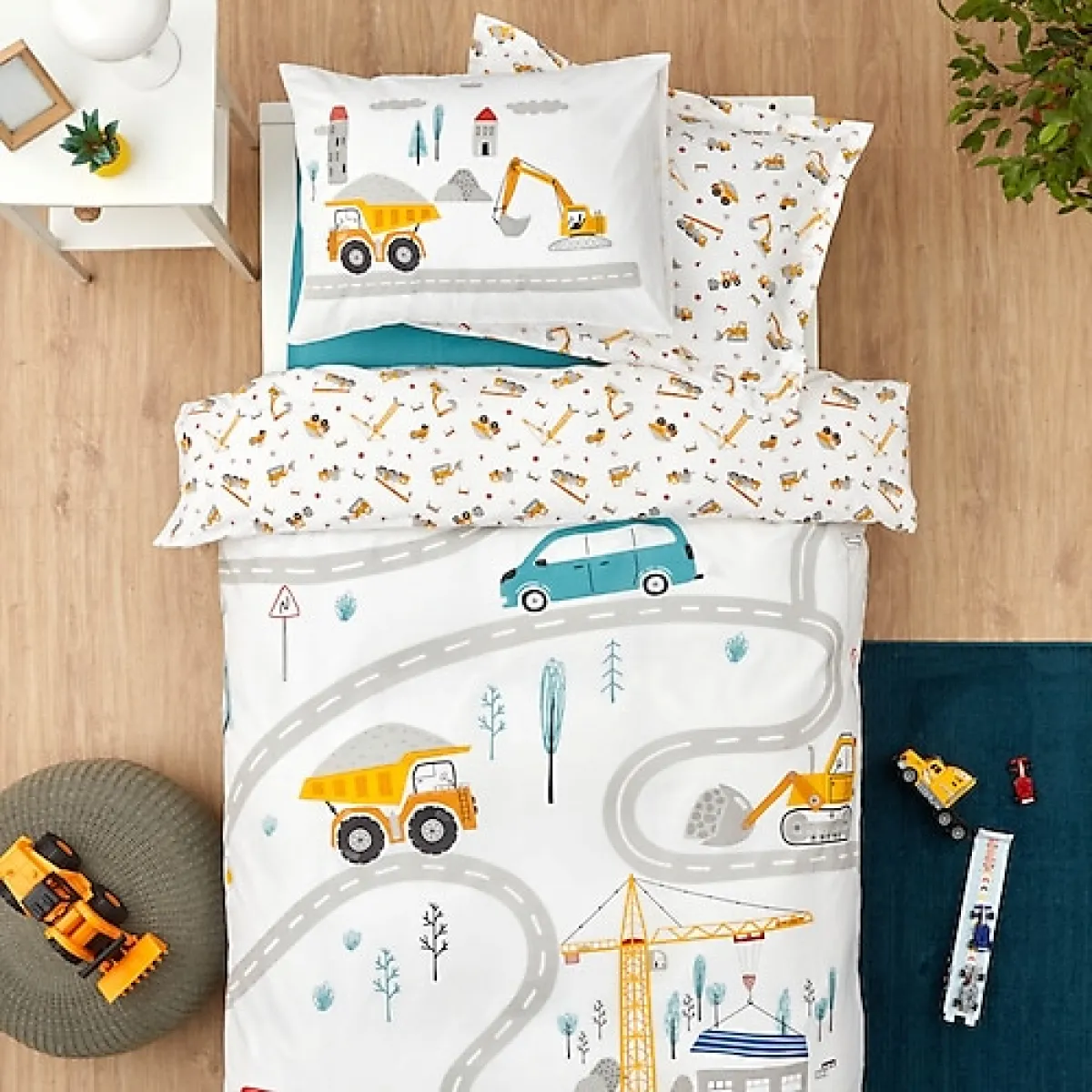 Karaca Home Young Race Fitted Pamuk Tek Kişilik Nevresim Takımı