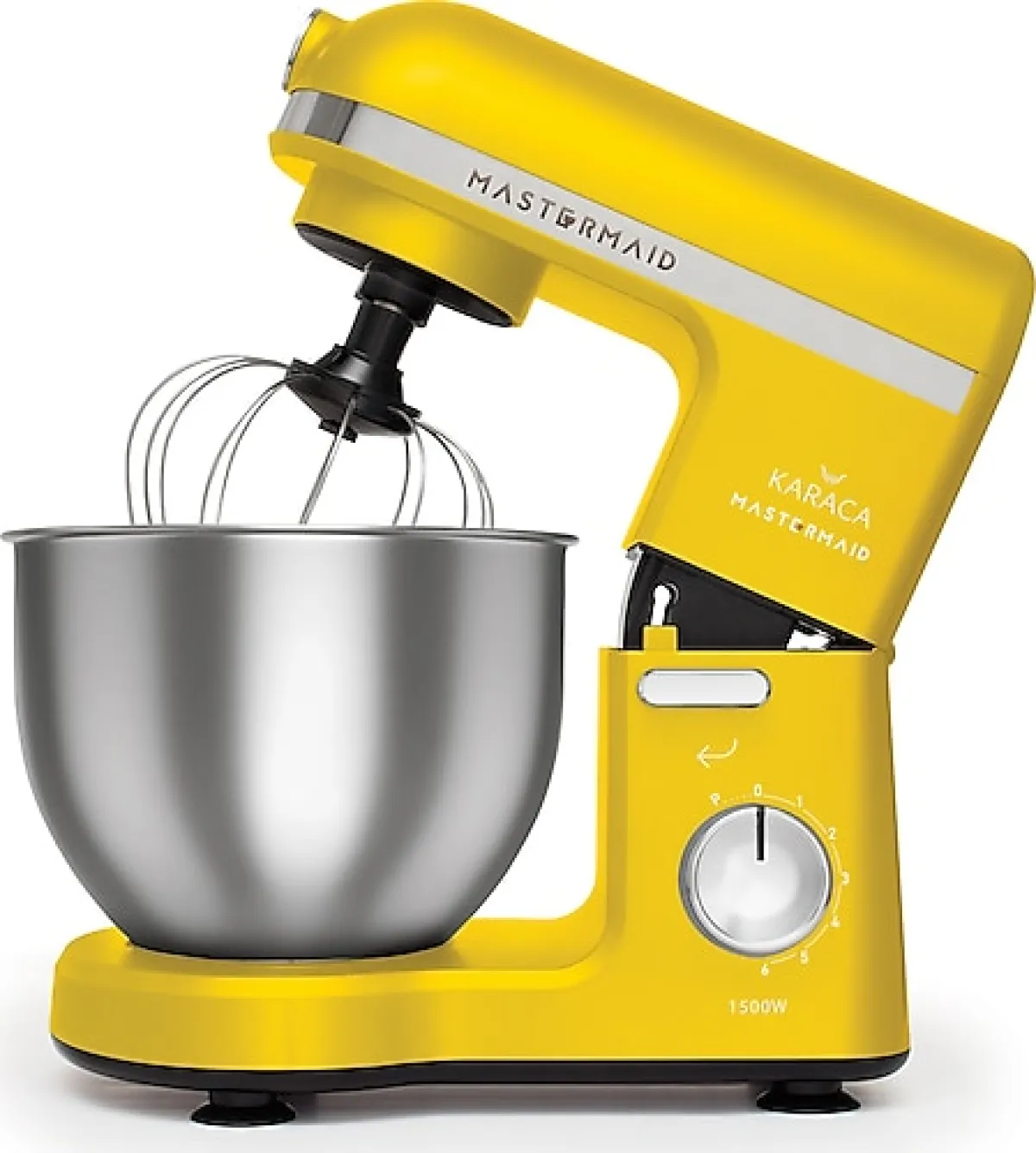 Karaca Mastermaid Chef 1500 W 5 lt Sarı Stand Mikser