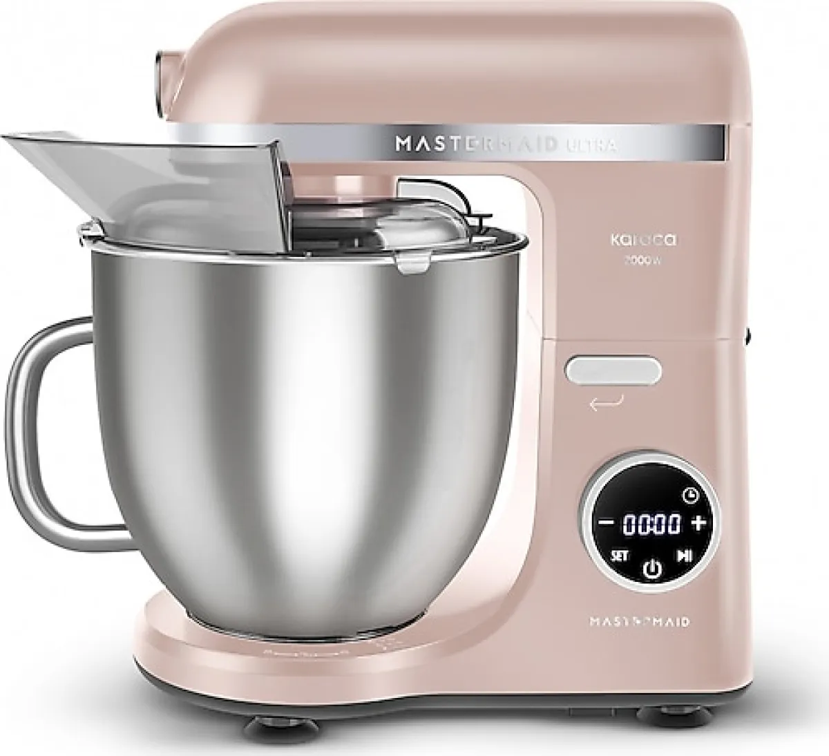 Karaca Mastermaid Chef Ultra D 2000 W Pearly Pink 7 lt Hamur Yoğurma Makinesi