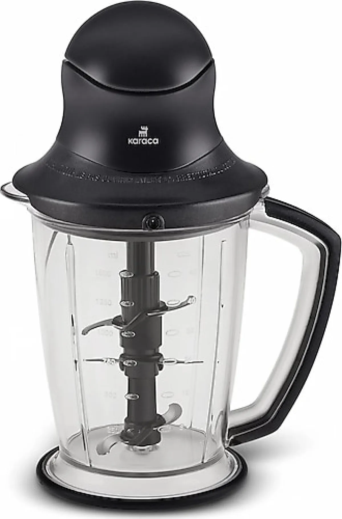 Karaca Multi XXL 1000 W Shiny Black Doğrayıcı