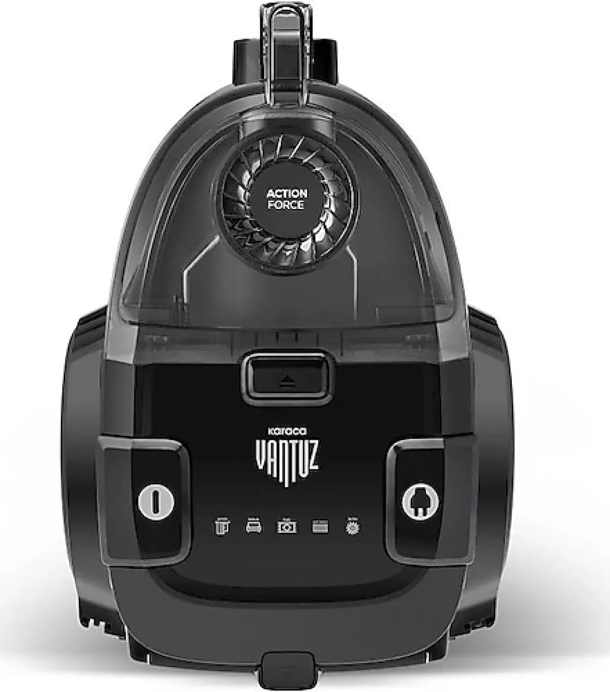 Karaca Vantuz Action Force X10 899 W Siyah Toz Torbasız Elektrikli Süpürge