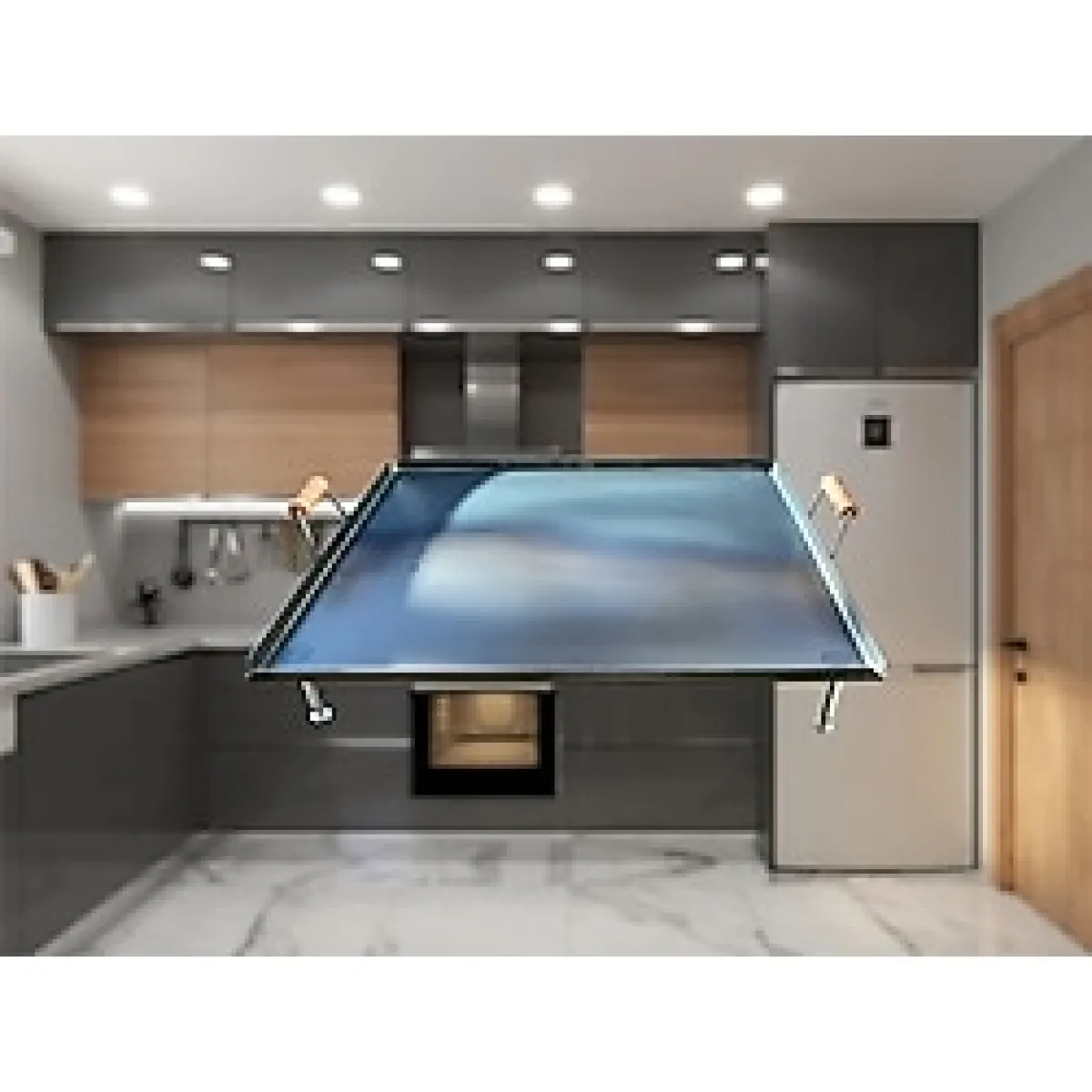 Karahisarlı Metal Ocak Üstü Kare Sac (YUFKA ,ET SACI)