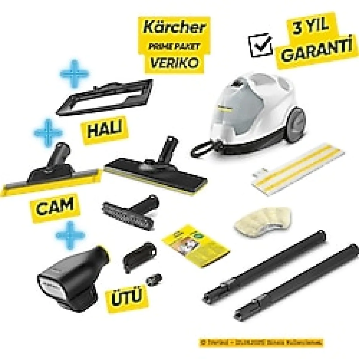 Karcher Sc 4 Easyfix Prime Buharlı Temizlik Makinesi by Veriko Edition, Ütü, Pencere, Halı Silme
