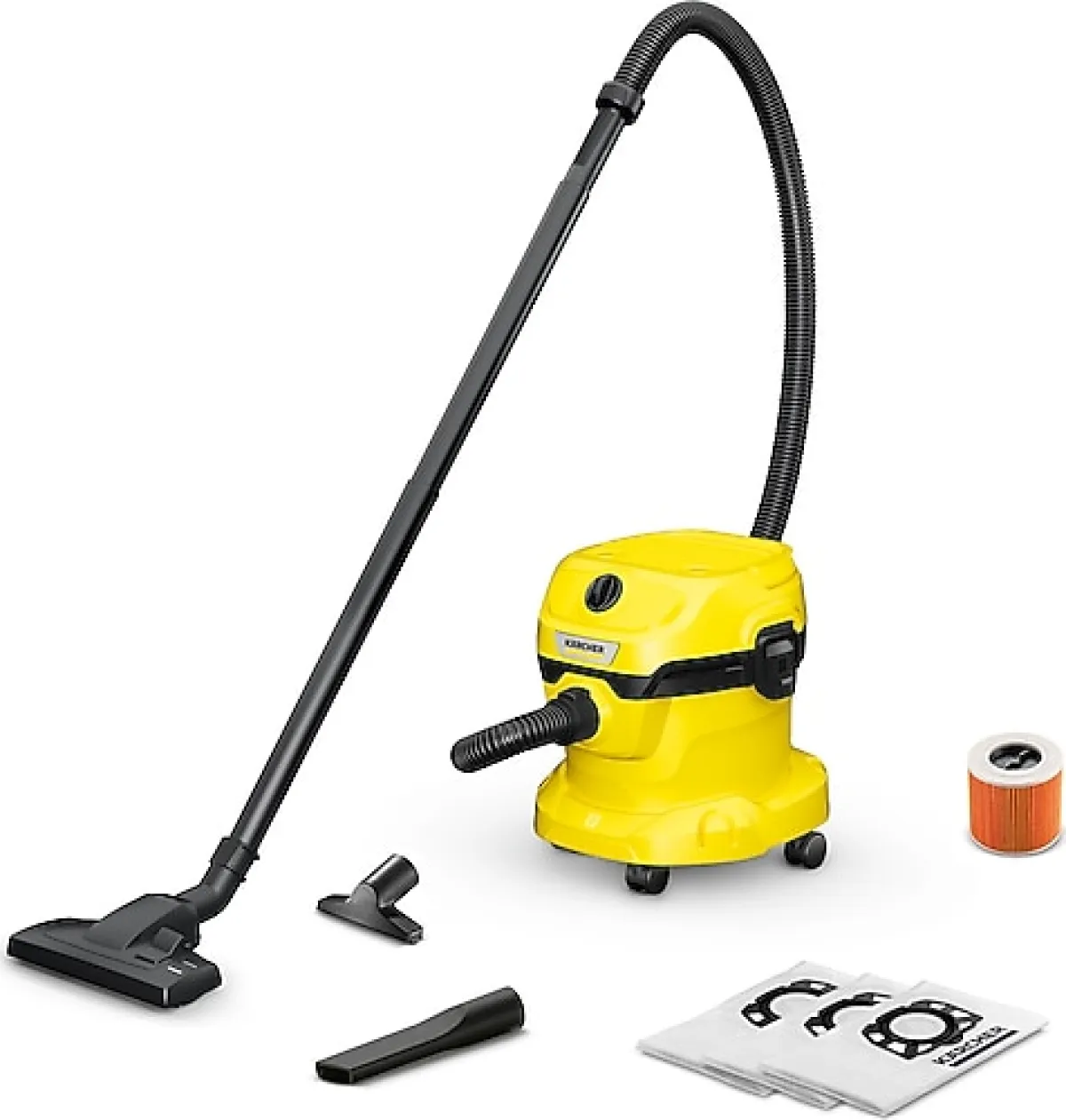 Karcher WD 2 Plus V-12/6/18/C Home 1000 W Islak Kuru Süpürge