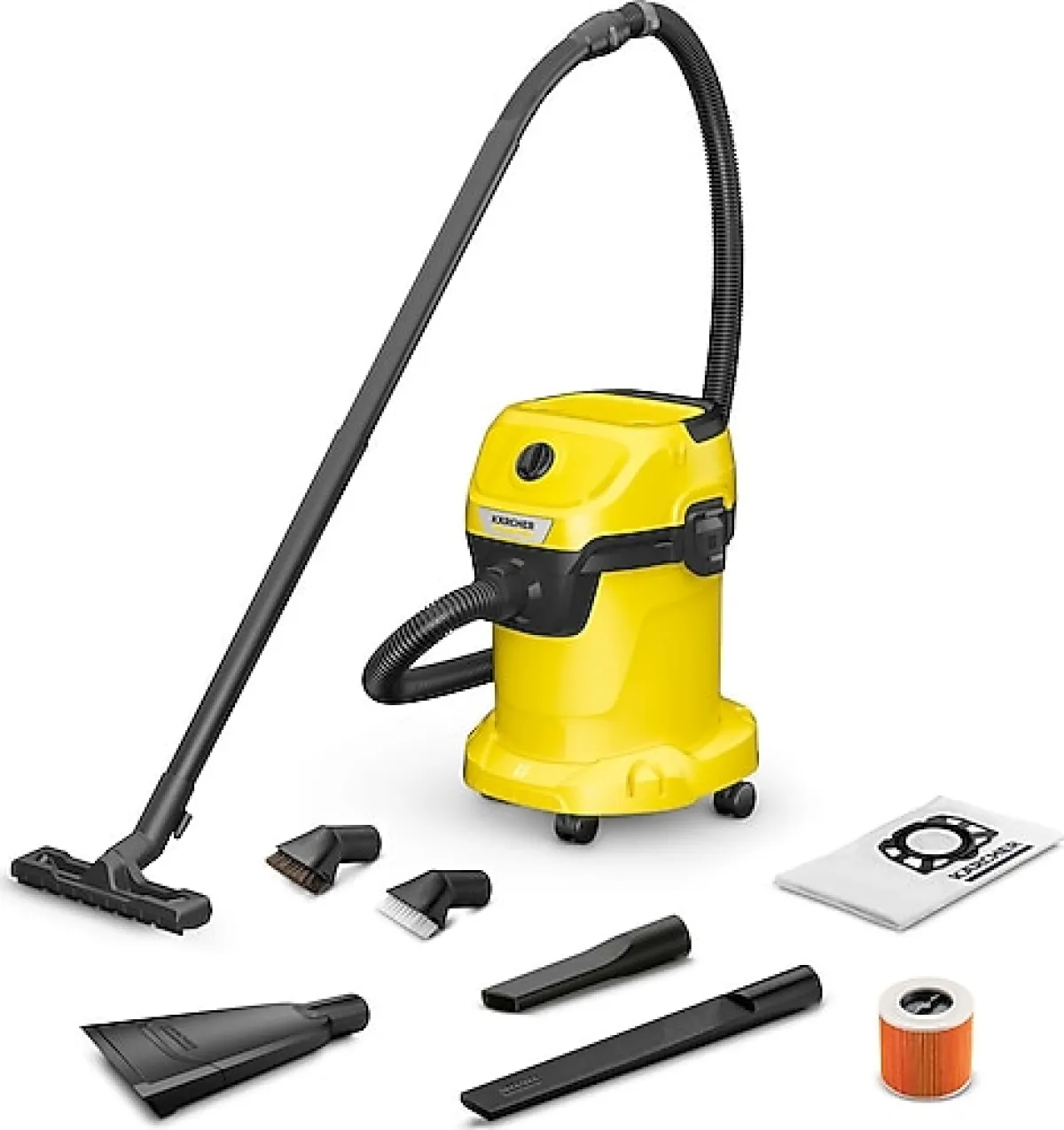 Karcher WD 3 V-17/6/20 Car 1000 W Islak Kuru Süpürge