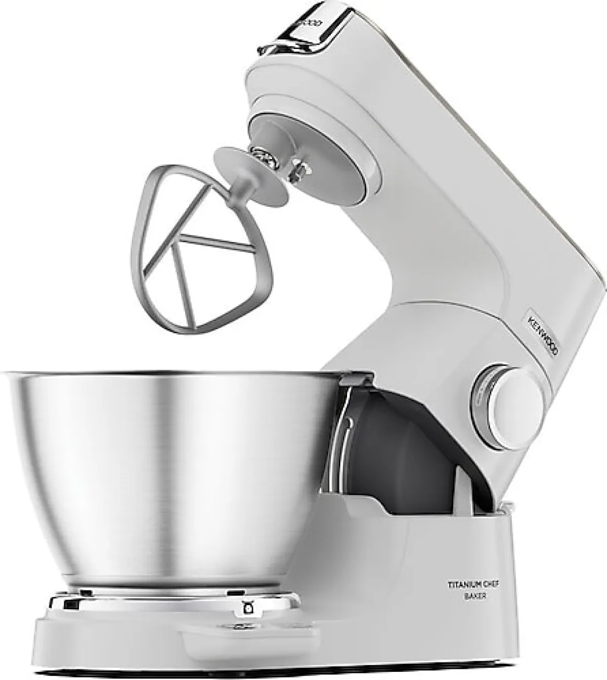 Kenwood KVC65.001WH Titanium Chef Baker Beyaz Hamur Yoğurma Makinesi