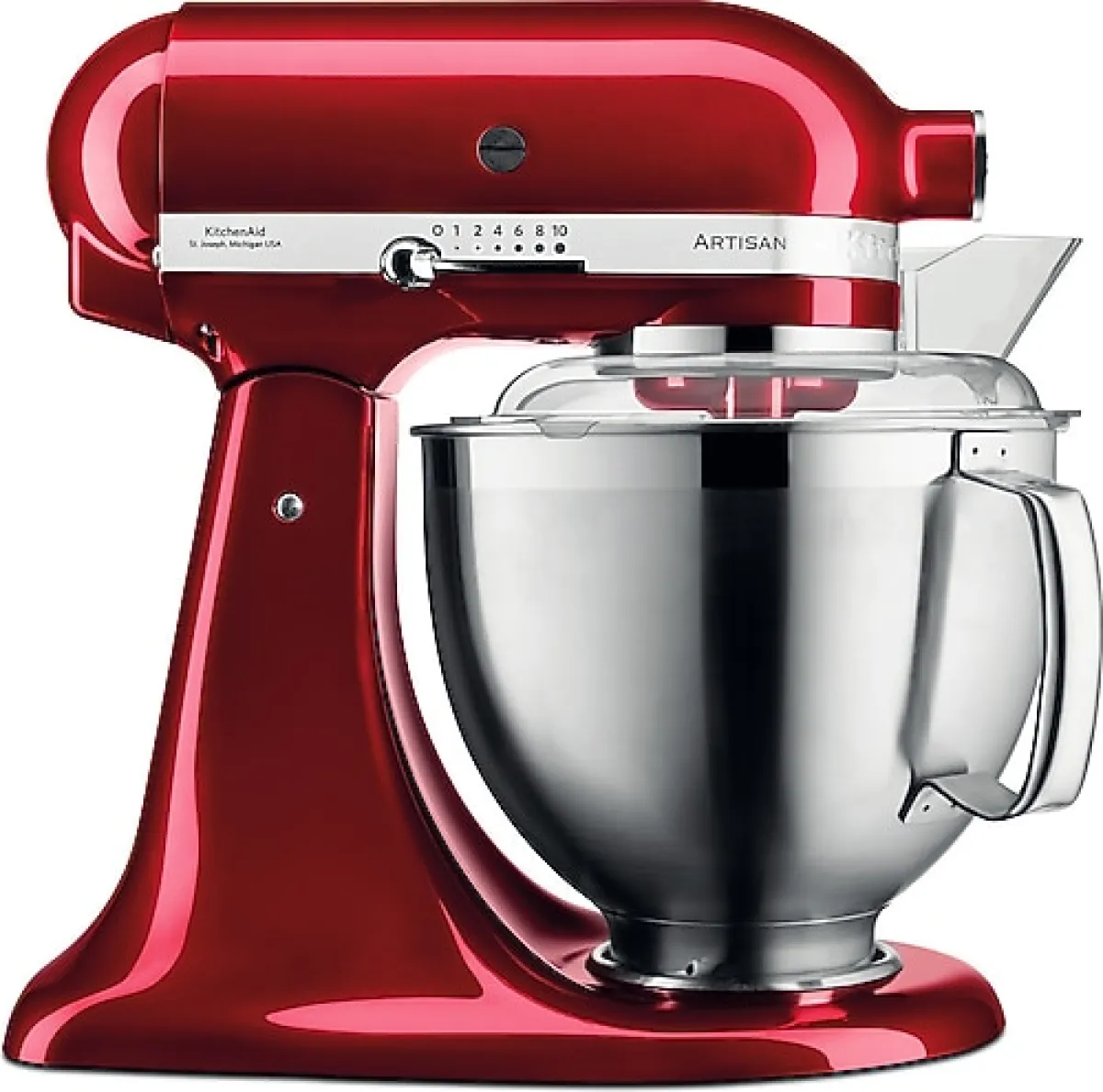 KitchenAid Artisan 5KSM185PSECA 300 W 4.8 lt Candy Apple Hamur Yoğurma Makinesi