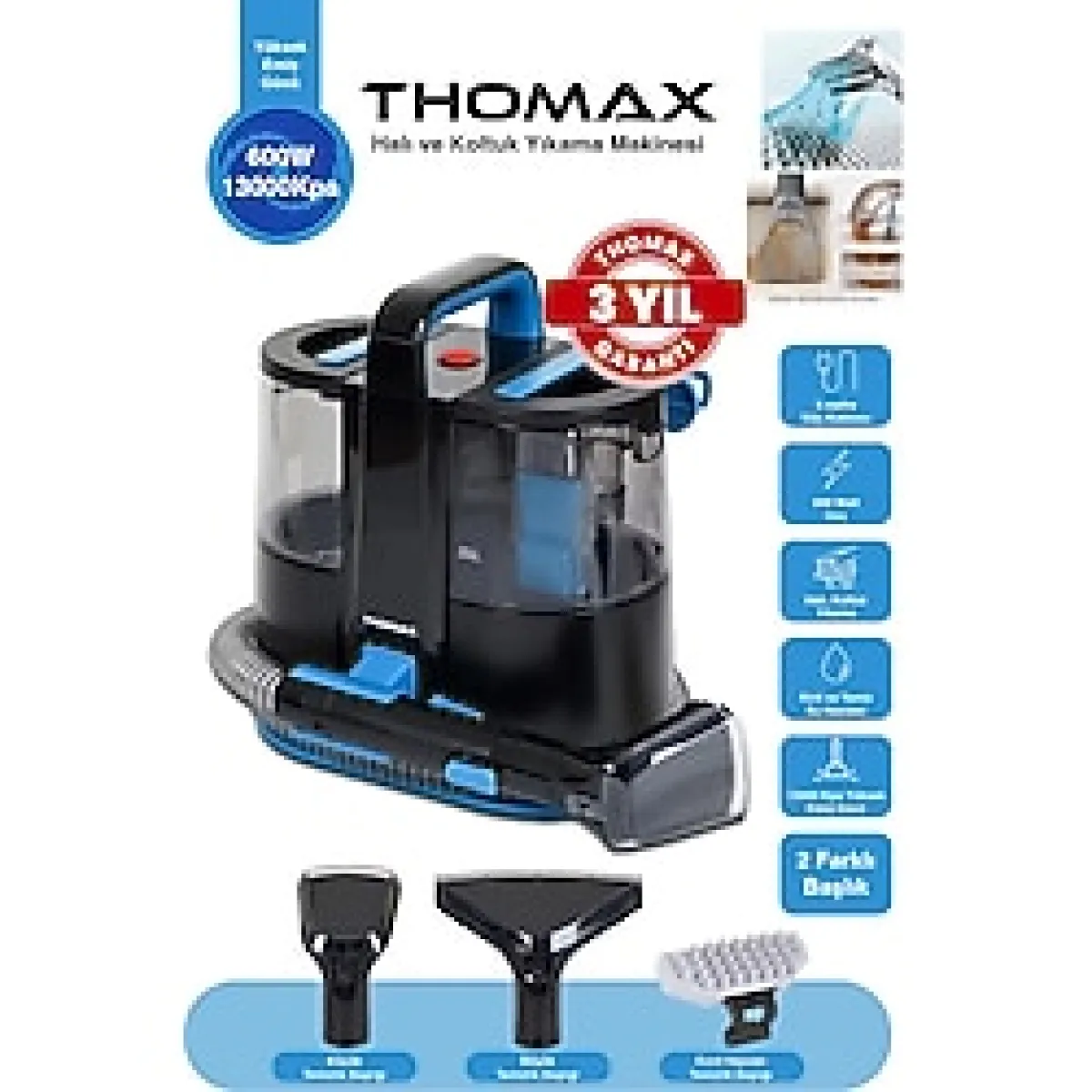 Koltuk Halı Yıkama ve Leke Çıkartma Makinesi