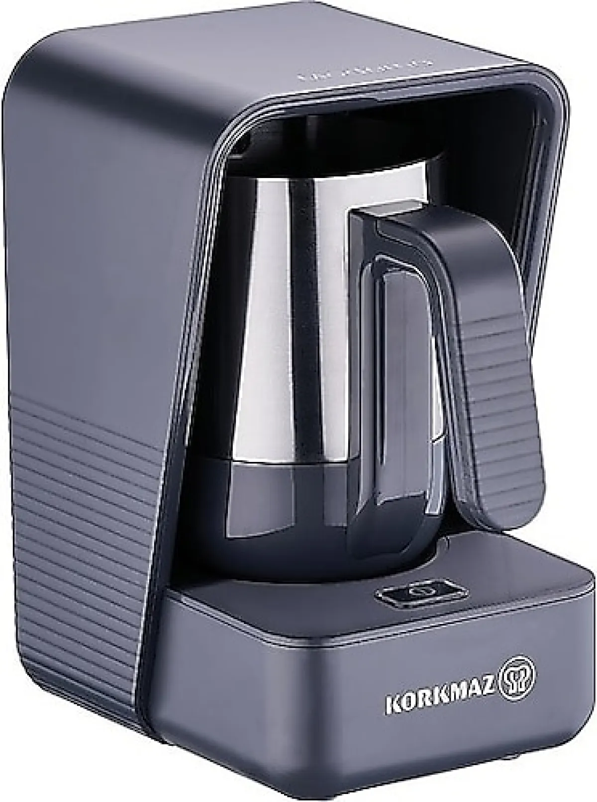 Korkmaz A863-01 Moderna Gri/Satin Türk Kahve Makinesi