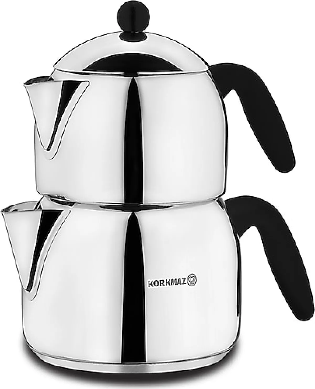 Korkmaz Orbit A039 Mega Boy Çelik Çaydanlık