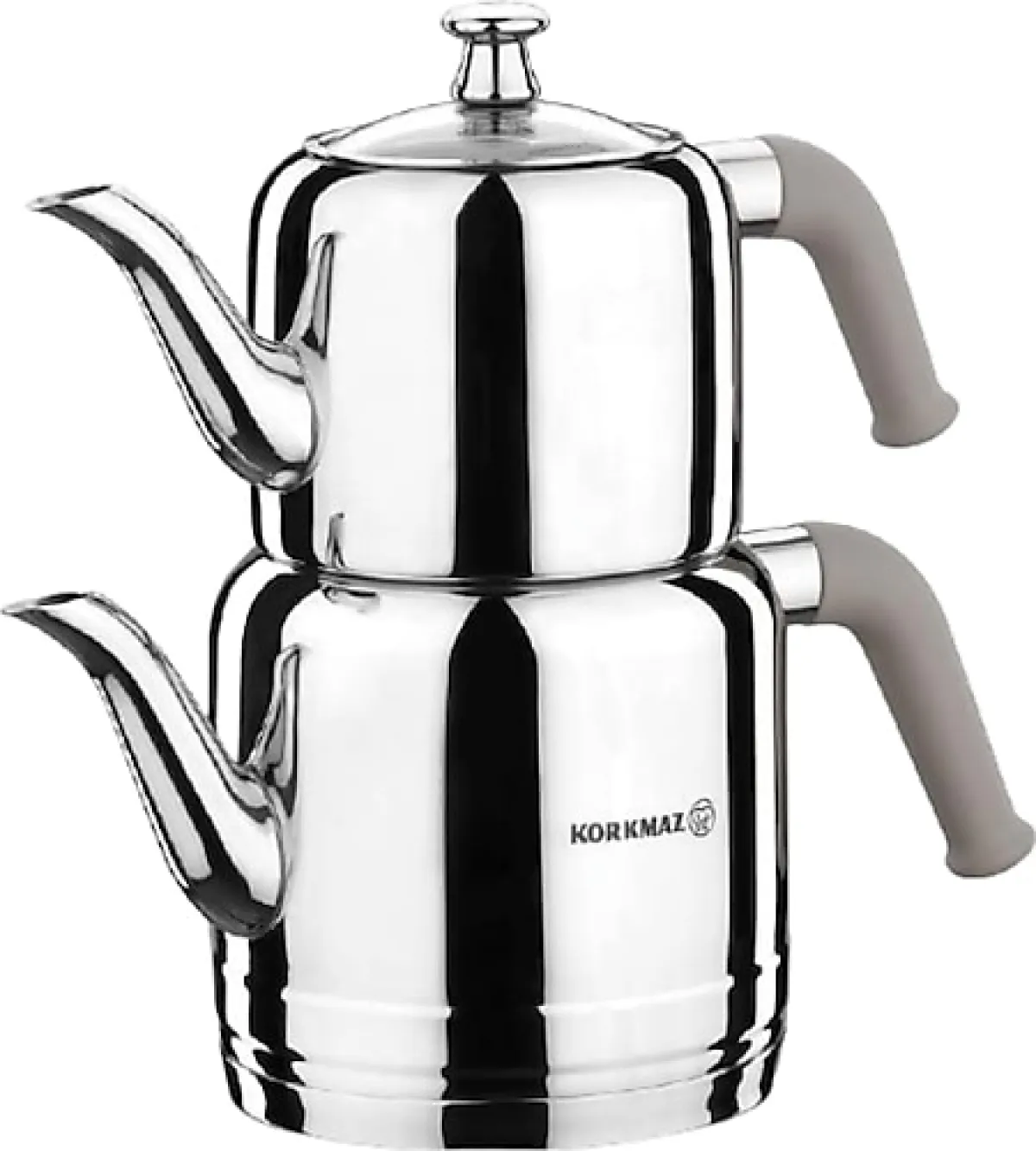 Korkmaz Riva A189-02 Bej Çelik Çaydanlık