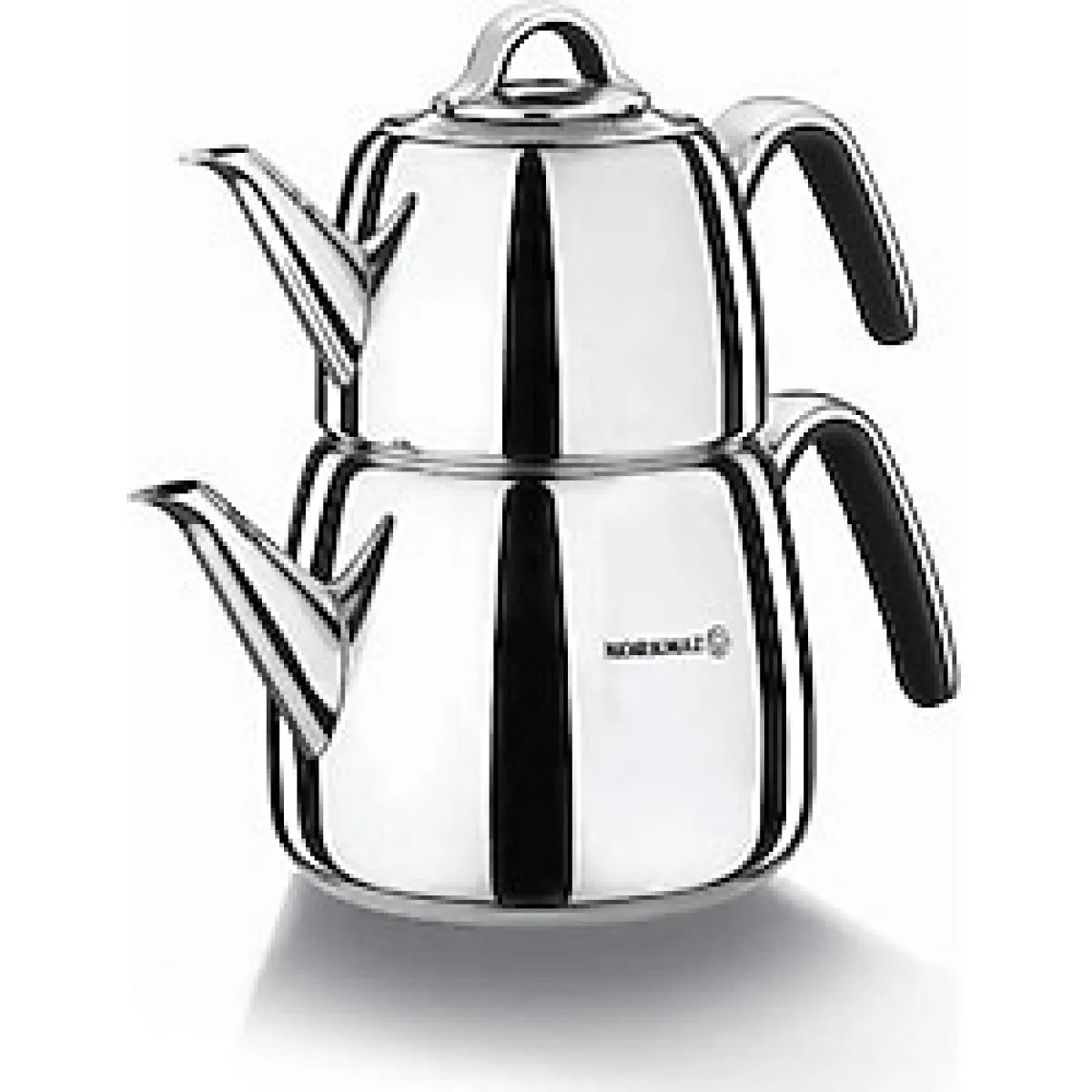 Korkmaz Vertex A197 Siyah Çelik Çaydanlık