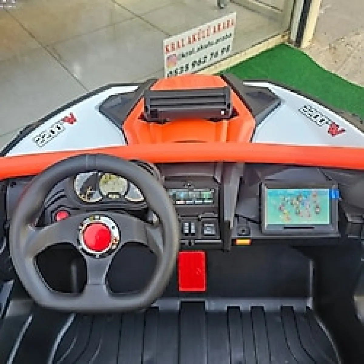 Kral 24 Volt 4x4 Jeep - Turuncu