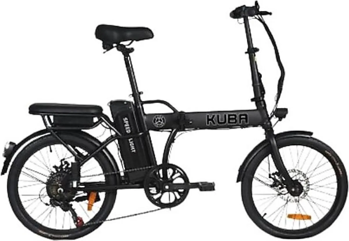 Kuba Speedlight 250 W Siyah Katlanabilir Elektrikli Bisiklet