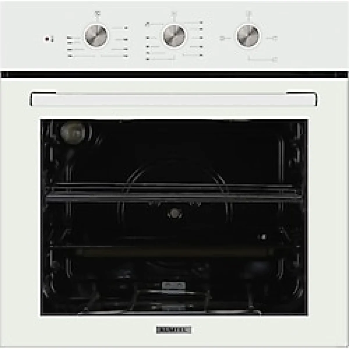 KUMTEL Beyaz Cam Ankastre Fırın