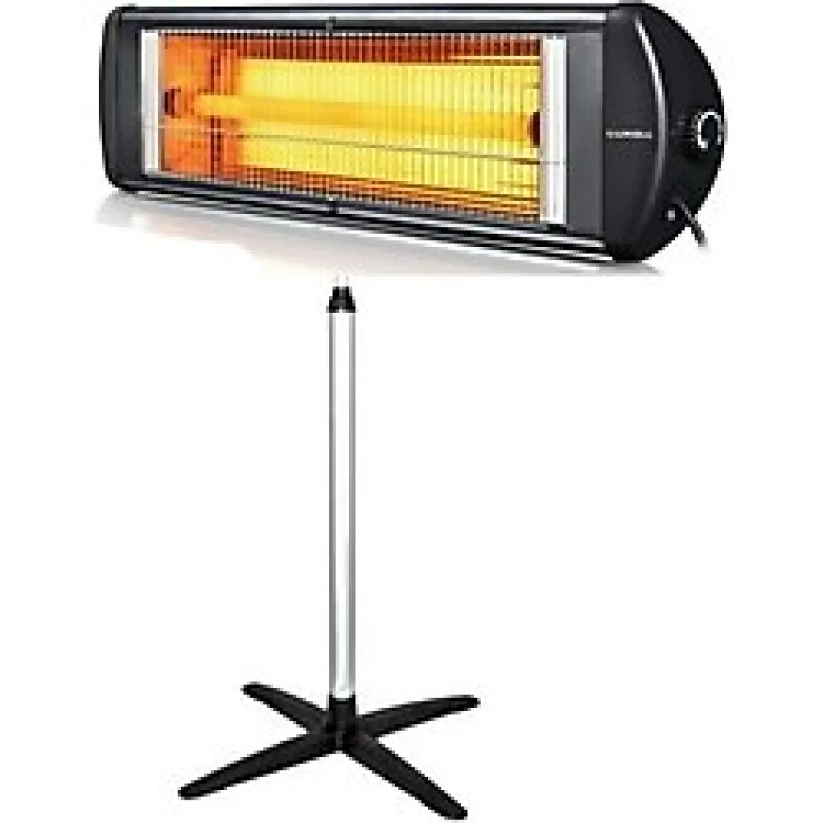 Kumtel Luxell Ecoray 2300 W Ayaklı Infrared Isıtıcı Siyah Ufo Ayaklı Elektrikli Isıtıcı Kumtel 2300 Ecoray Ayaklı