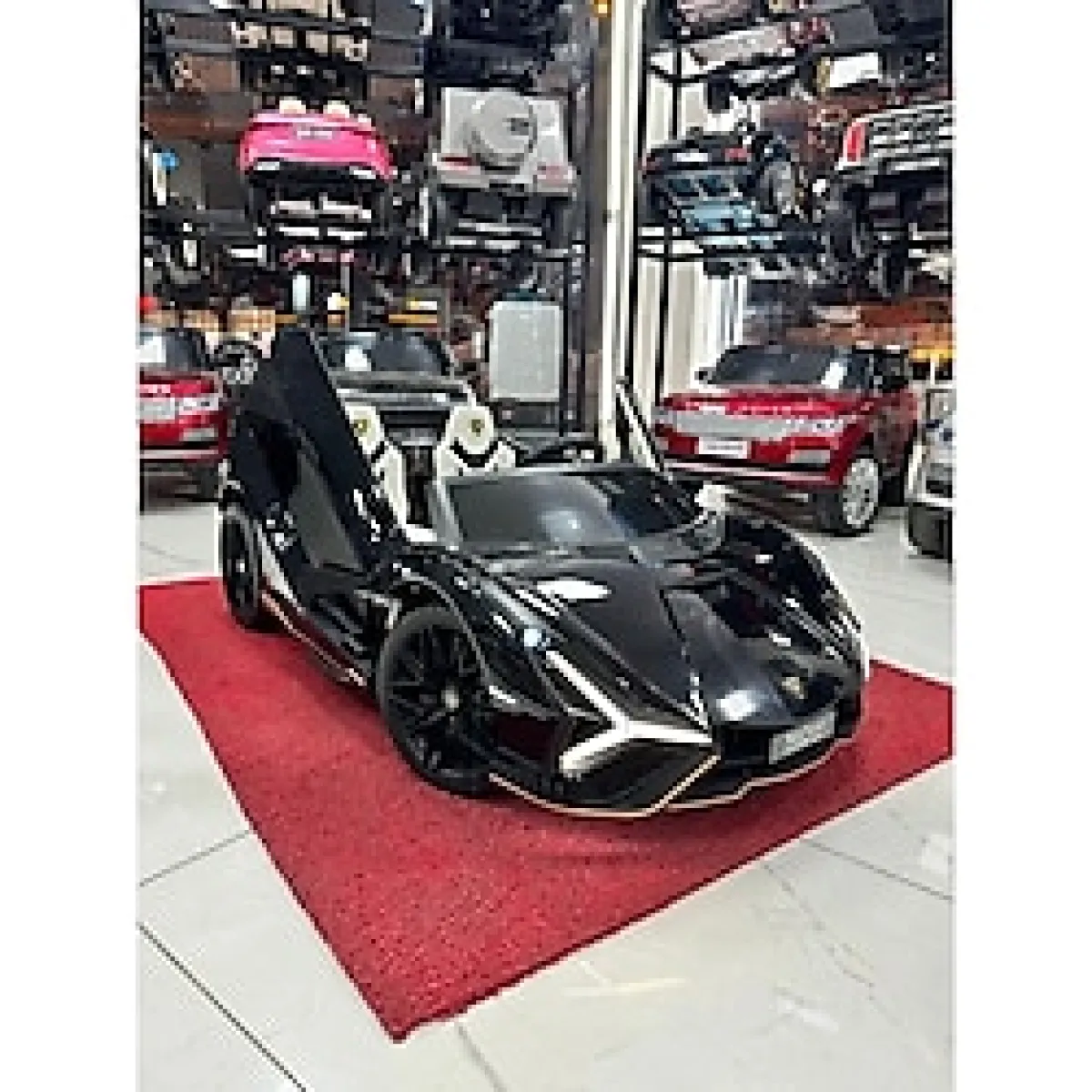 Lamborgini Sian 24 Volt Drift Atar Akülü Araba - Siyah