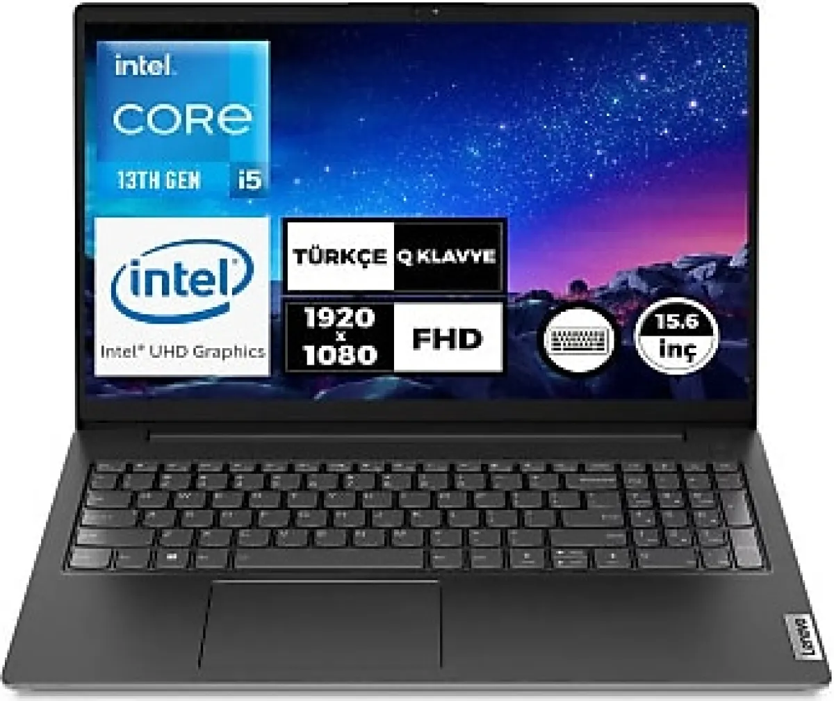 Lenovo V15 G4 IRU 83A100A5TR i5-13420H 16 GB 512 GB SSD UHD Graphics 15.6 Full HD Notebook