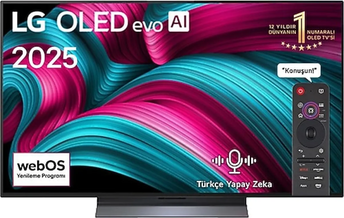 LG OLED48C54LA 4K Ultra HD 48" 122 Ekran Uydu Alıcılı webOS Smart OLED evo TV