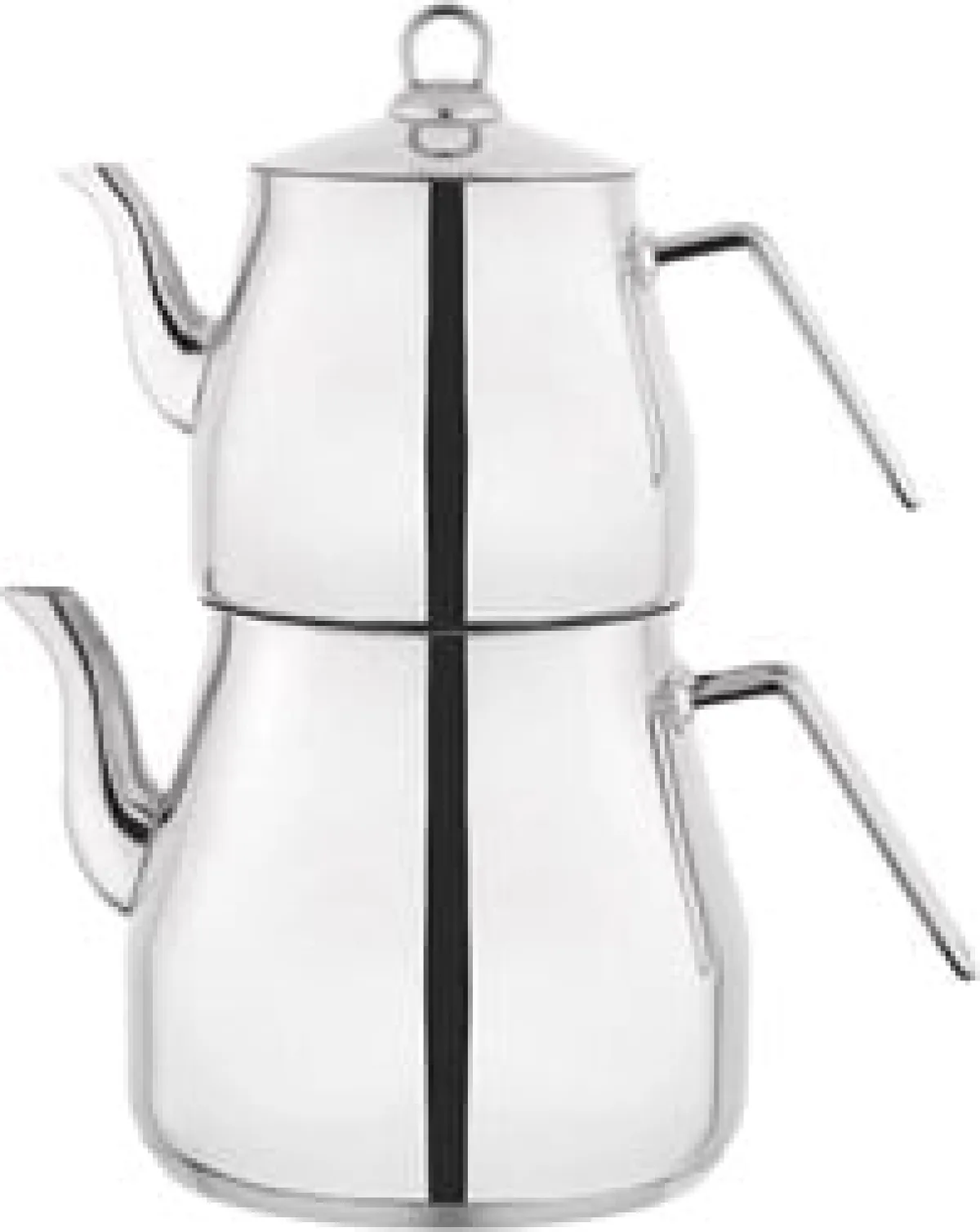 Lines Piramit Mega Boy Çelik Çaydanlık