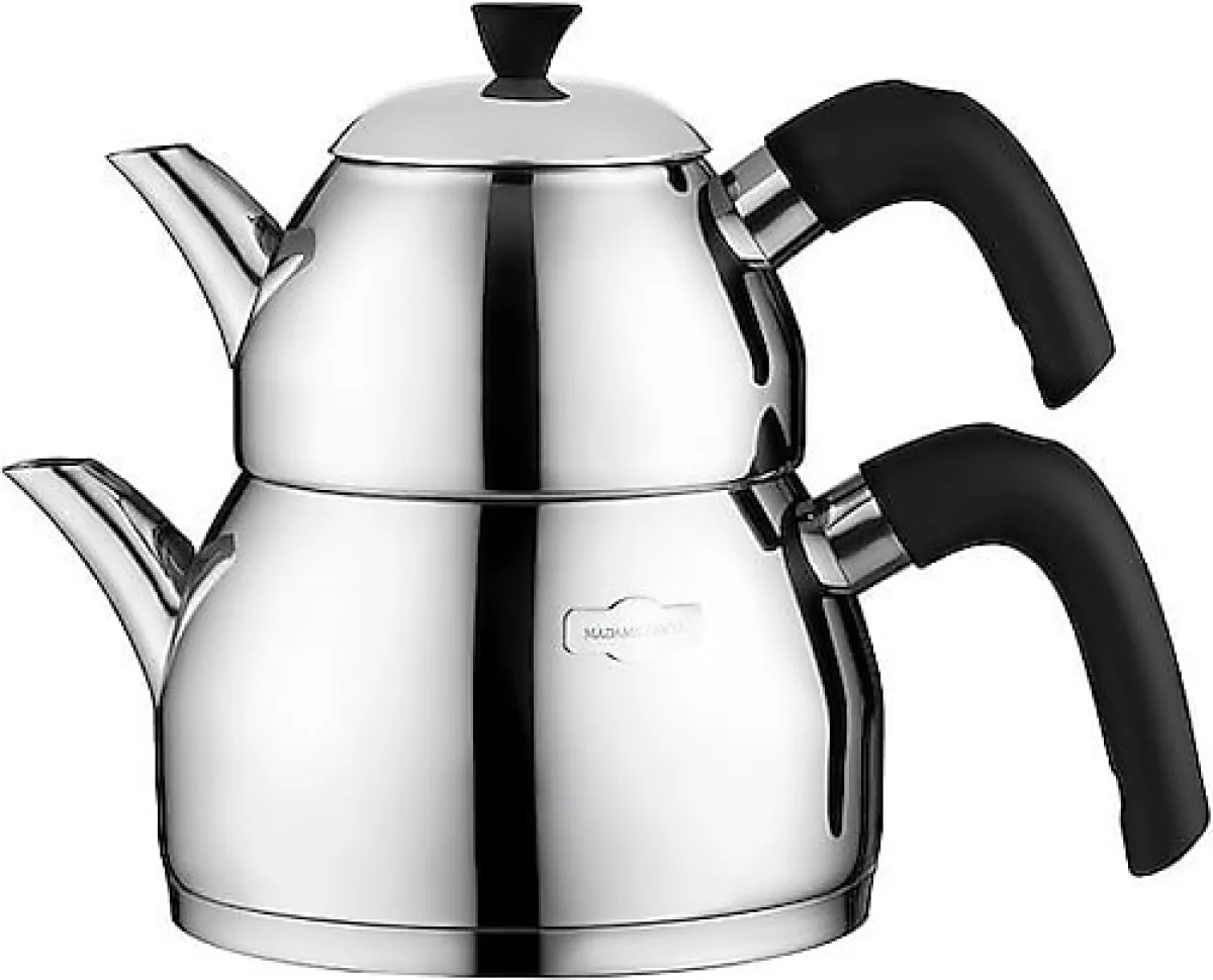 Madame Coco Monreale Orta Boy Çelik Çaydanlık Takımı